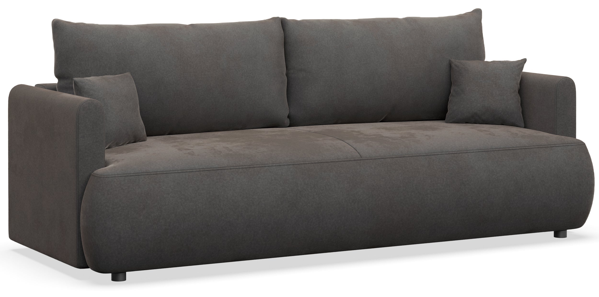 selsey-ovo-mini-schlafsofa-3-sitzer-ausklappbar-stauraum-dunkelgrau-samtvelours image 5