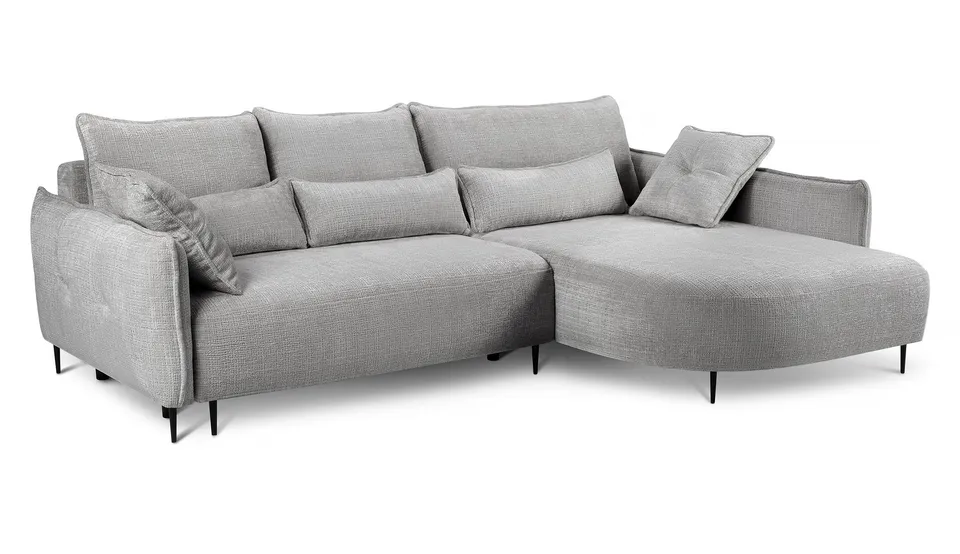 selsey-oblivio-ecksofa-l-form-rechts-mit-schlaffunktion-und-stauraum-grauer-chen image 1