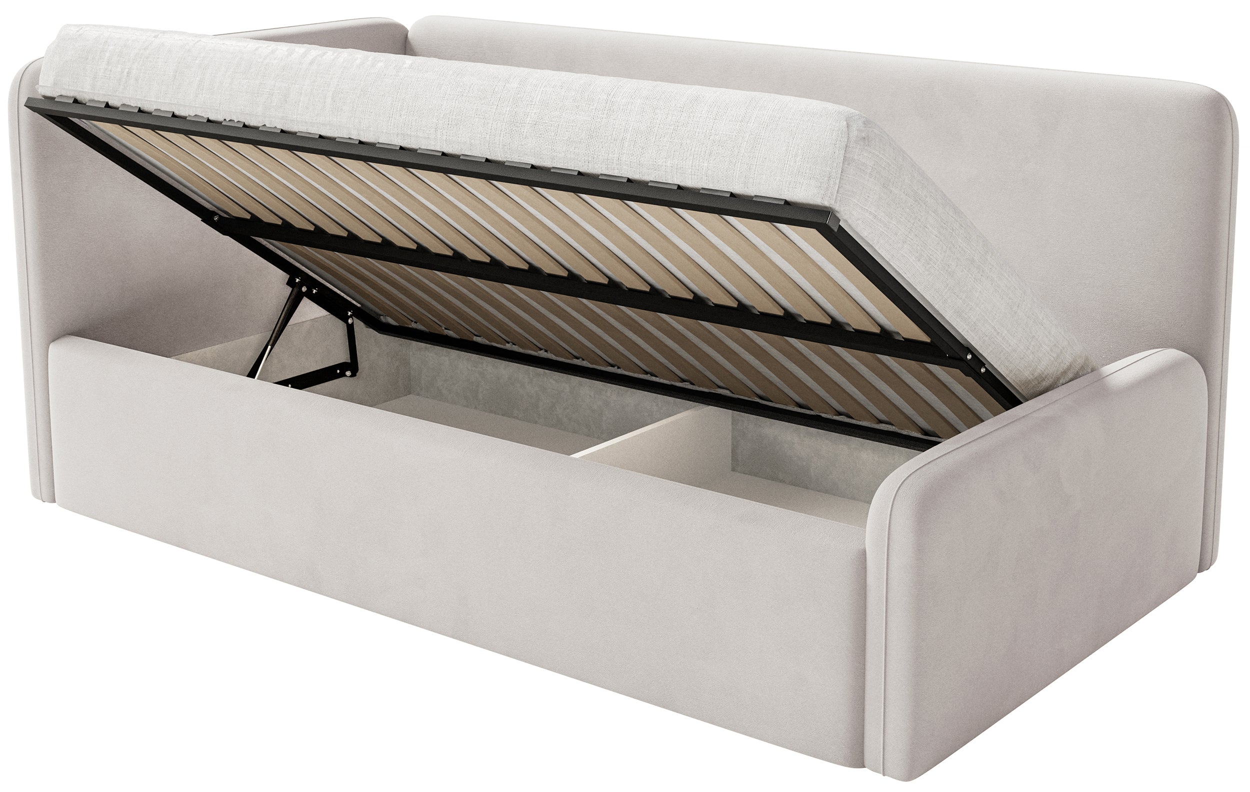 selsey-fanklo-jugendbett-120x200-cm-links-mit-stauraum-hellbeige-velours image 3