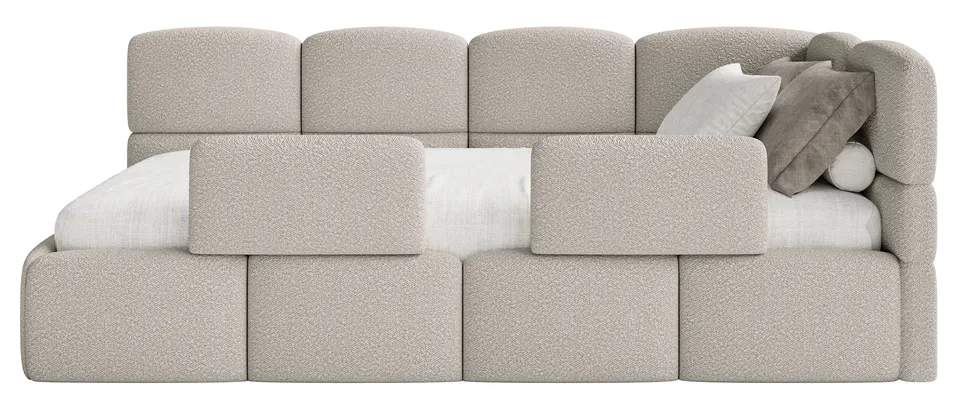 selsey-cloudy-jugendbett-90x200-cm-rechtsseitig-mit-bettkasten-grau-beiges-boucl image 1