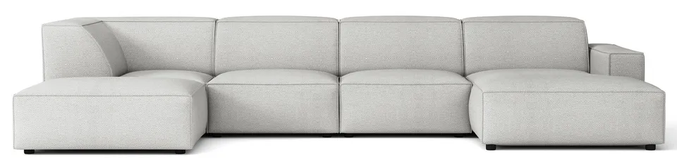 selsey-sellmo-u-f-rmiges-modulares-ecksofa-mit-hocker-links-hellgrauer-hydrophob image 1