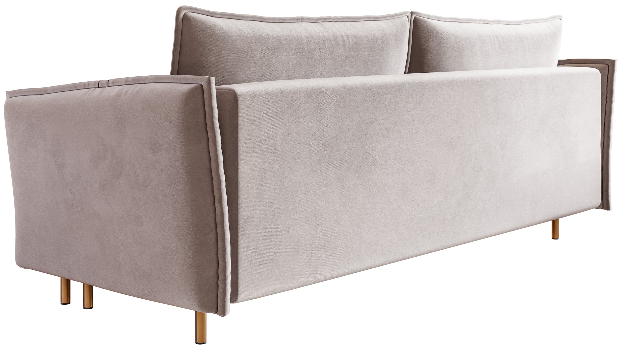 selsey-ummo-dreisitziges-ausklappbares-sofa-mit-stauraum-grau-beige-samt-goldene image 6