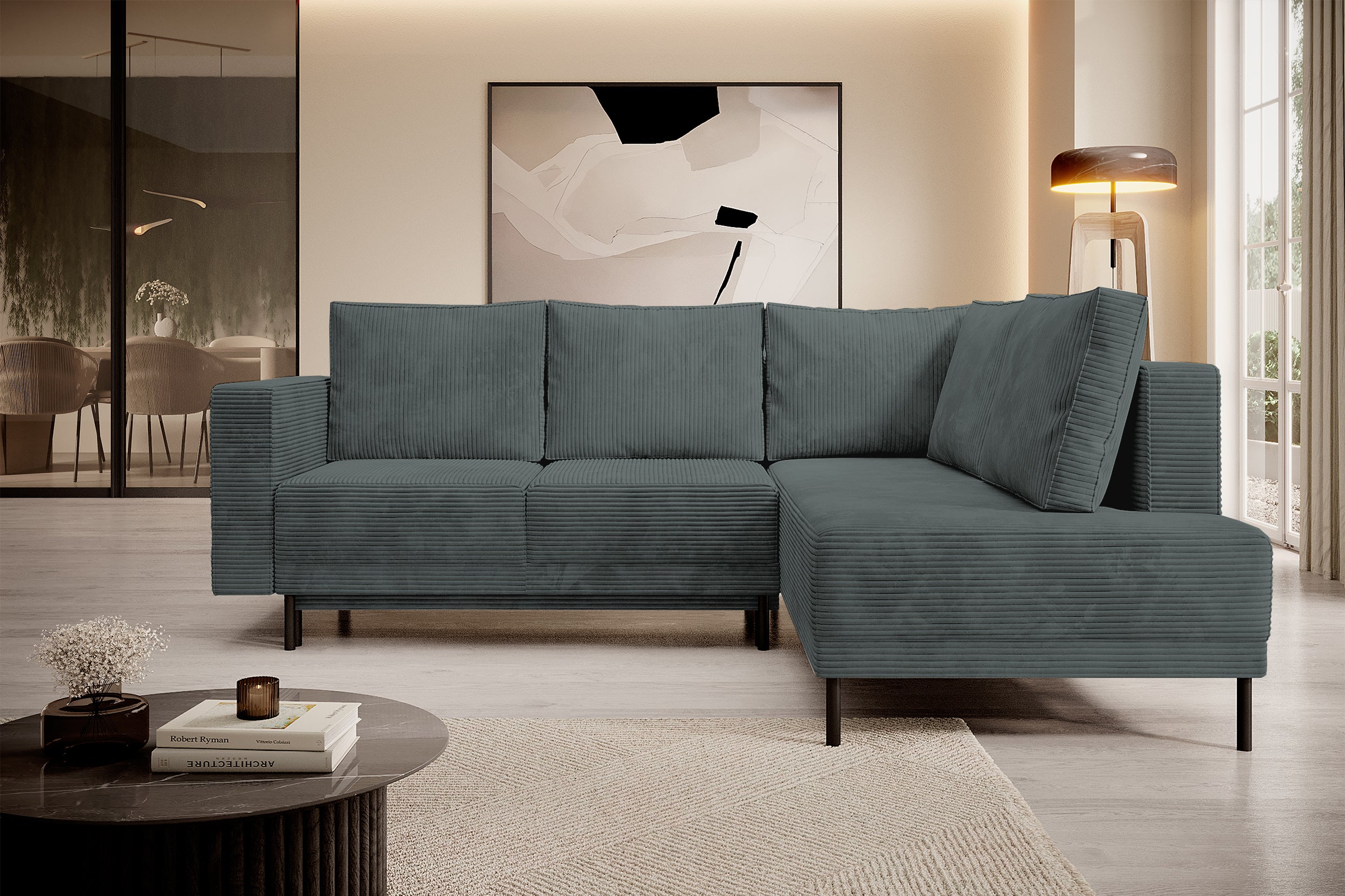selsey-ecksofa-rodario-rechtsseitig-mit-schlaffunktion-und-bettkasten-grauer-cor image 3