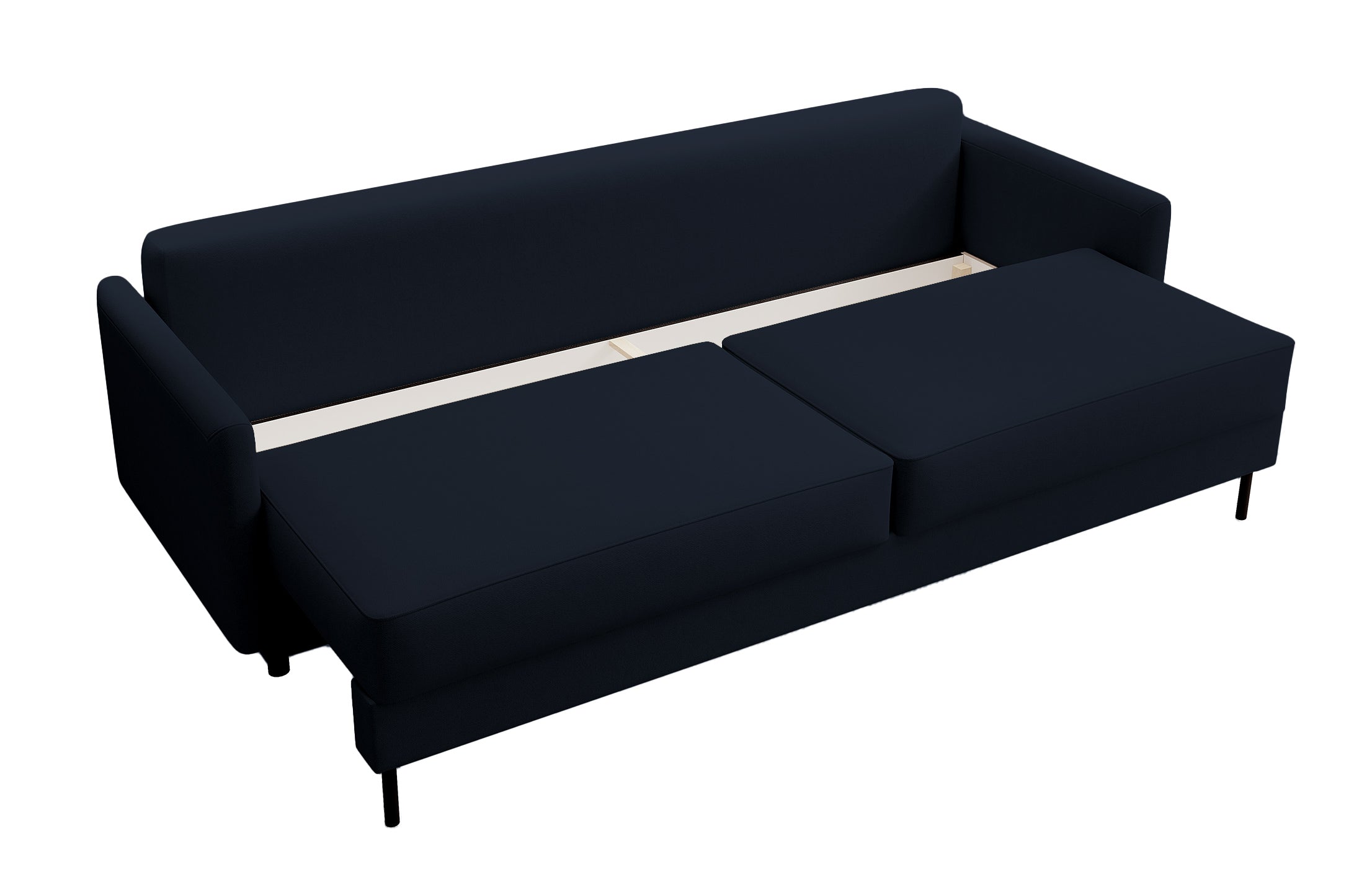 selsey-tomonde-3-sitzer-sofa-mit-schlaffunktion-und-stauraum-marineblauer-samtve image 6