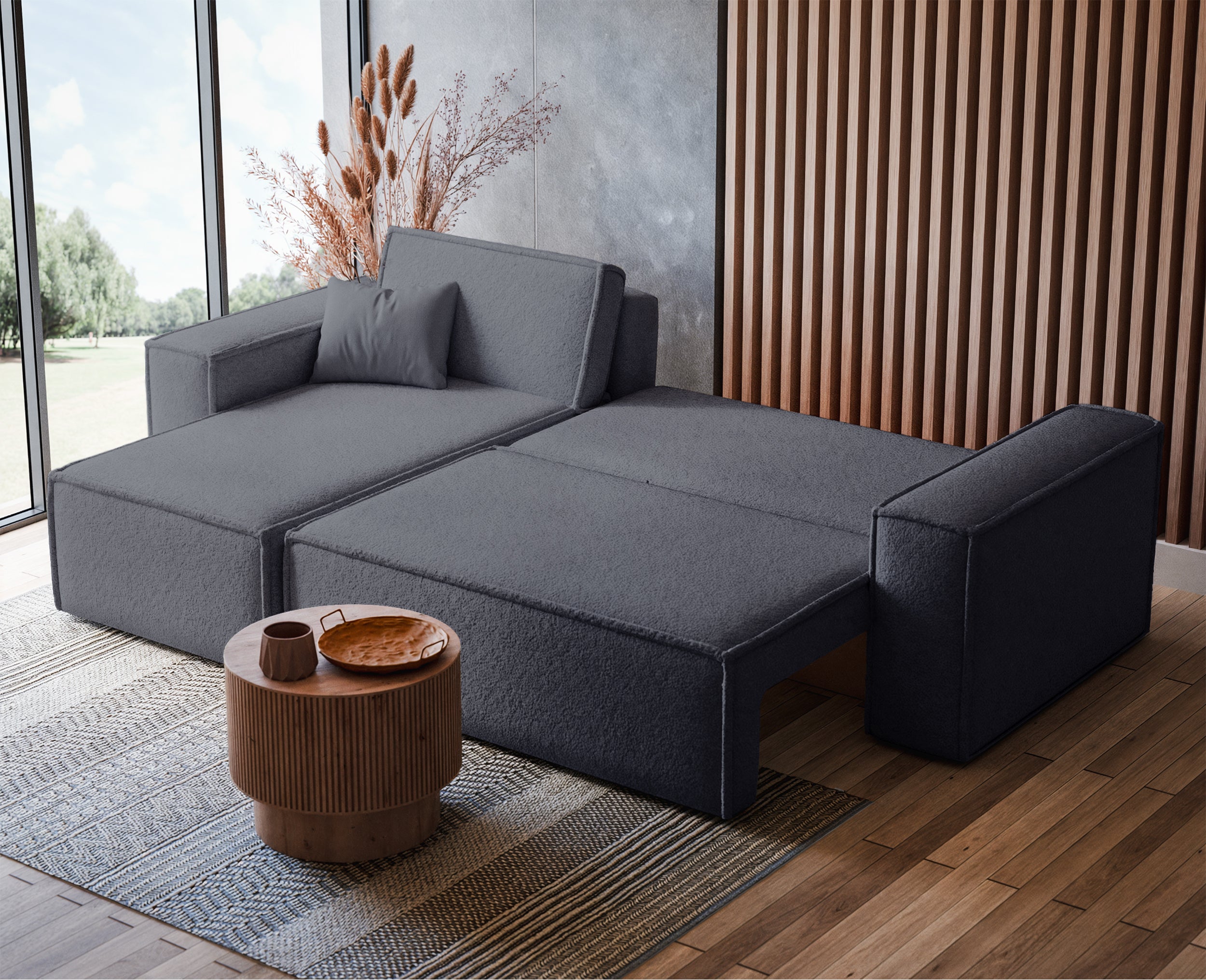 selsey-scarlo-ecksofa-mit-schlaffunktion-universell-l-form-dunkelgrauer-boucl-mi image 5