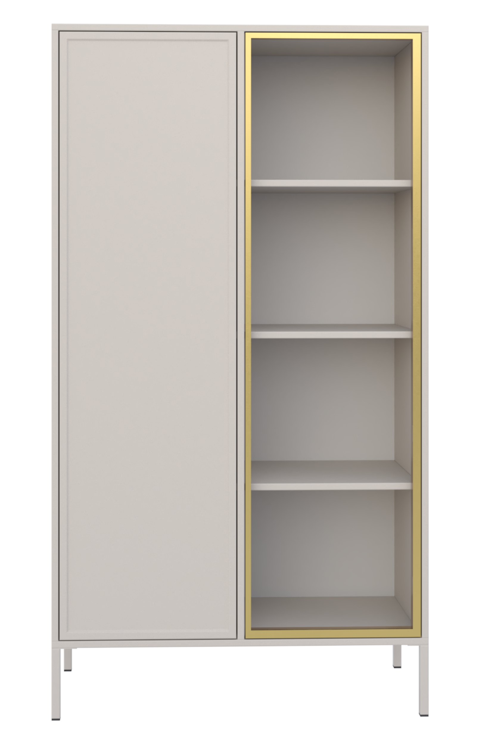 selsey-velveto-vitrine-90-cm-zweit-rig-kaschmir-mit-glasfront image 6