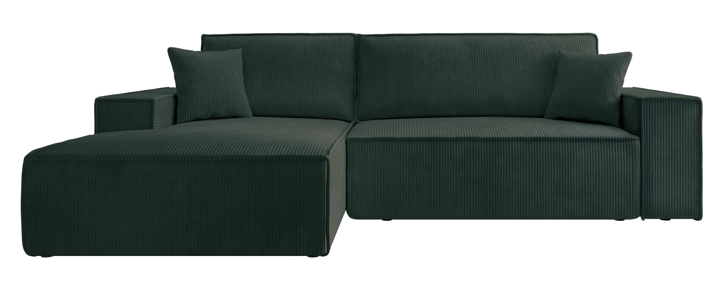 selsey-farese-new-ecksofa-mit-schlaffunktion-l-form-links-mit-stauraum-gr-n-cord image 1