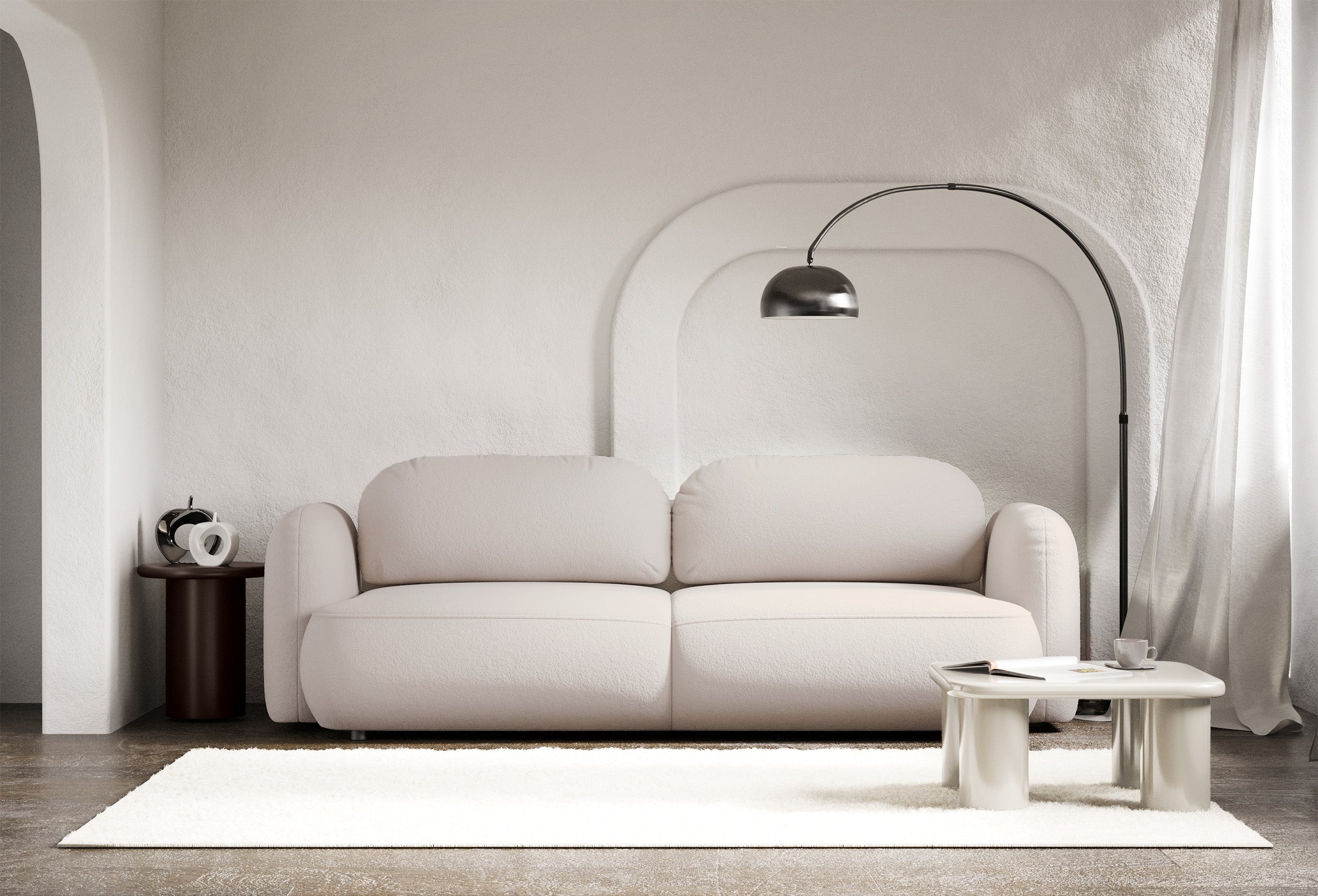 selsey-tvoya-3-sitzer-sofa-ausklappbar-hellbeiges-chenille image 2