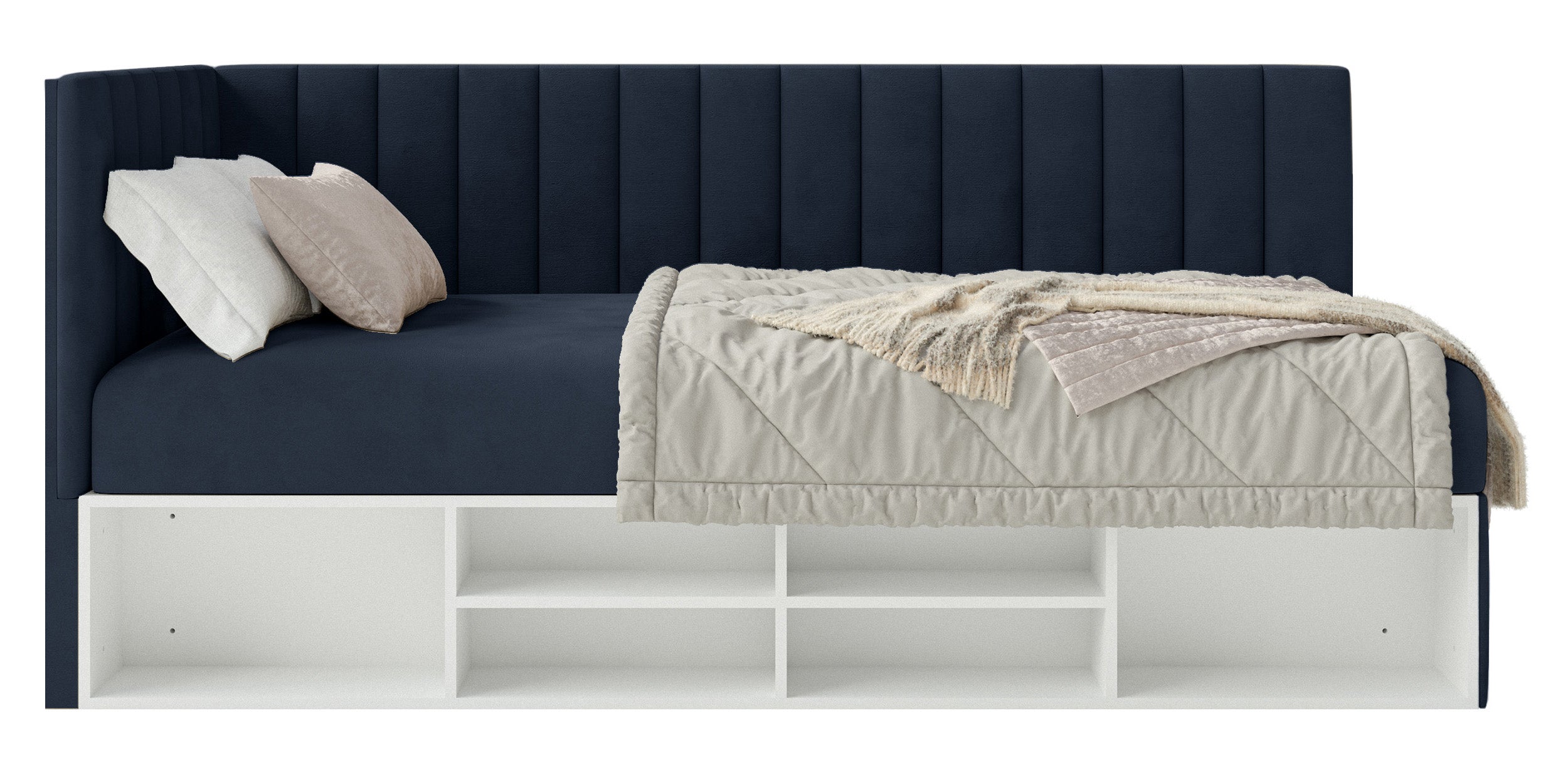 selsey-ventrio-jugendbett-90x200-cm-linksseitig-marineblau-velours-wasserabweise image 5