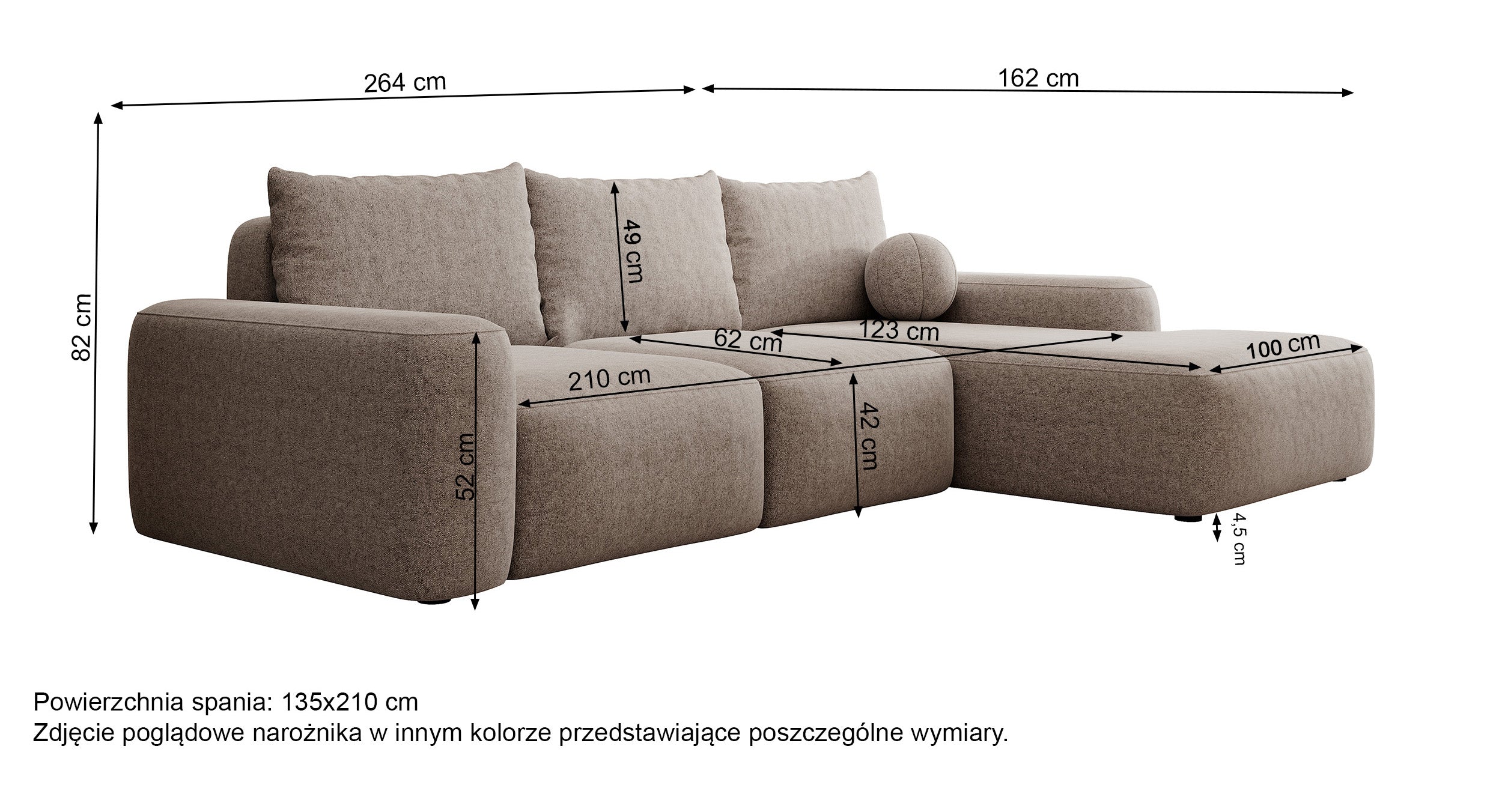 selsey-carnos-ecksofa-mit-schlaffunktion-links-hellbraun-hydrophobes-chenille image 8