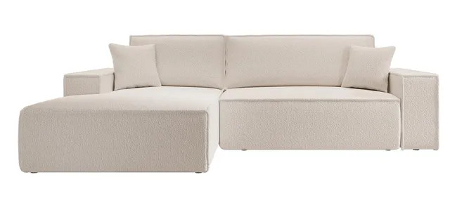 selsey-farese-new-ecksofa-mit-schlaffunktion-l-form-links-beige-boucl-mit-staura image 1