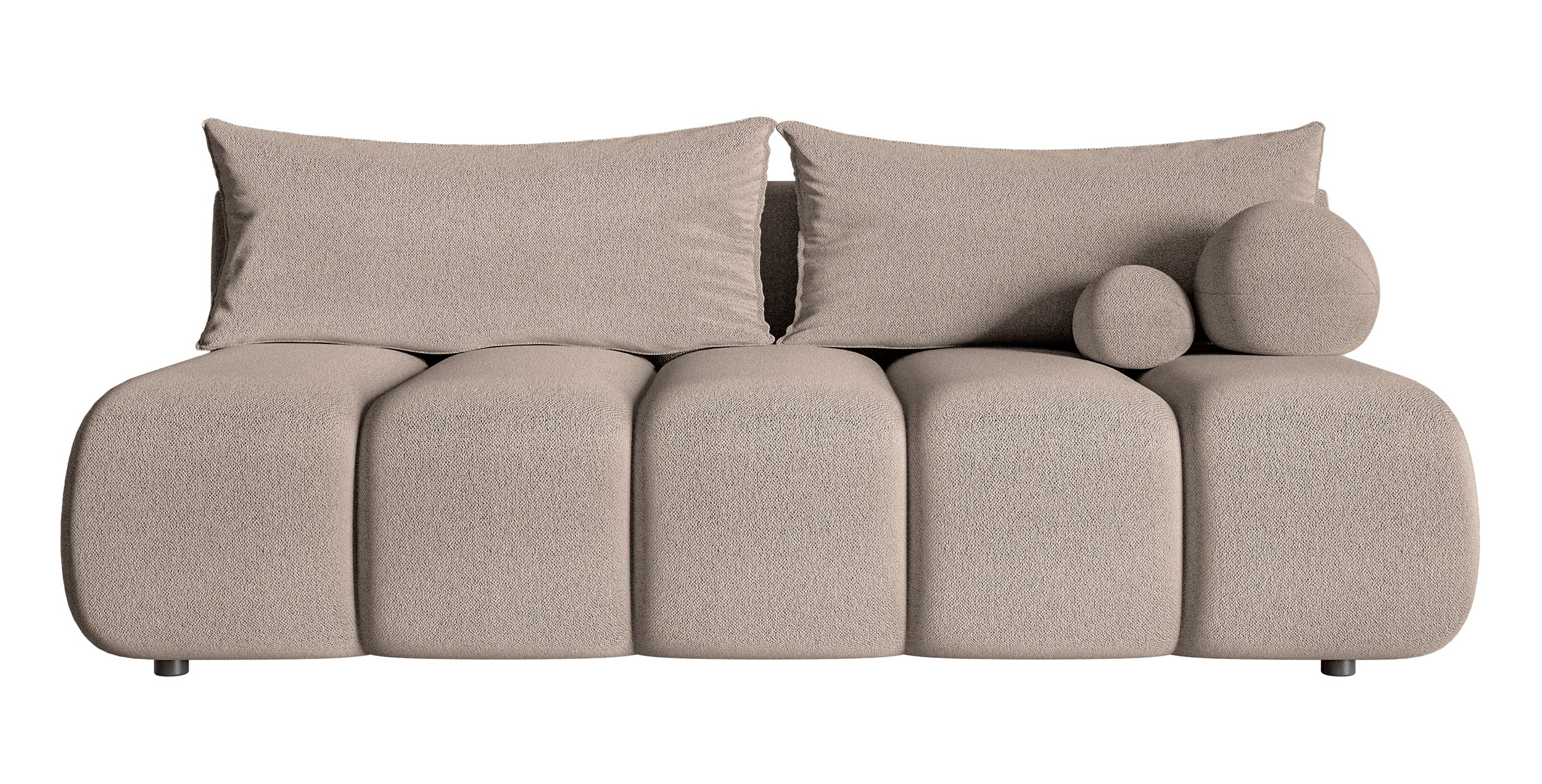 selsey-dandelino-mini-dreisitziges-sofa-mit-schlafunktion-beige-chenille image 1