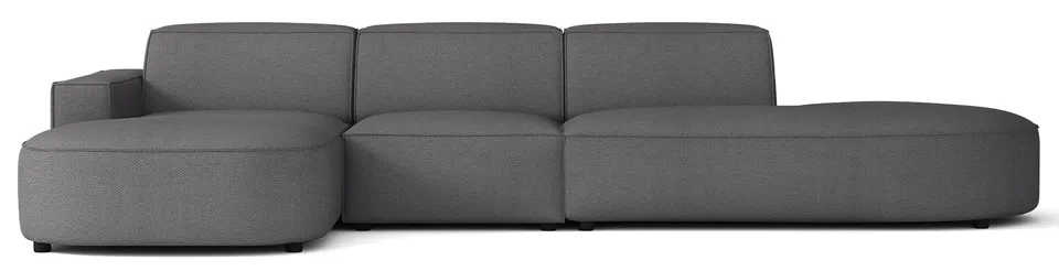 selsey-sallmo-ecksofa-l-links-modular-dunkelgraue-hydrophobe-chenille image 1