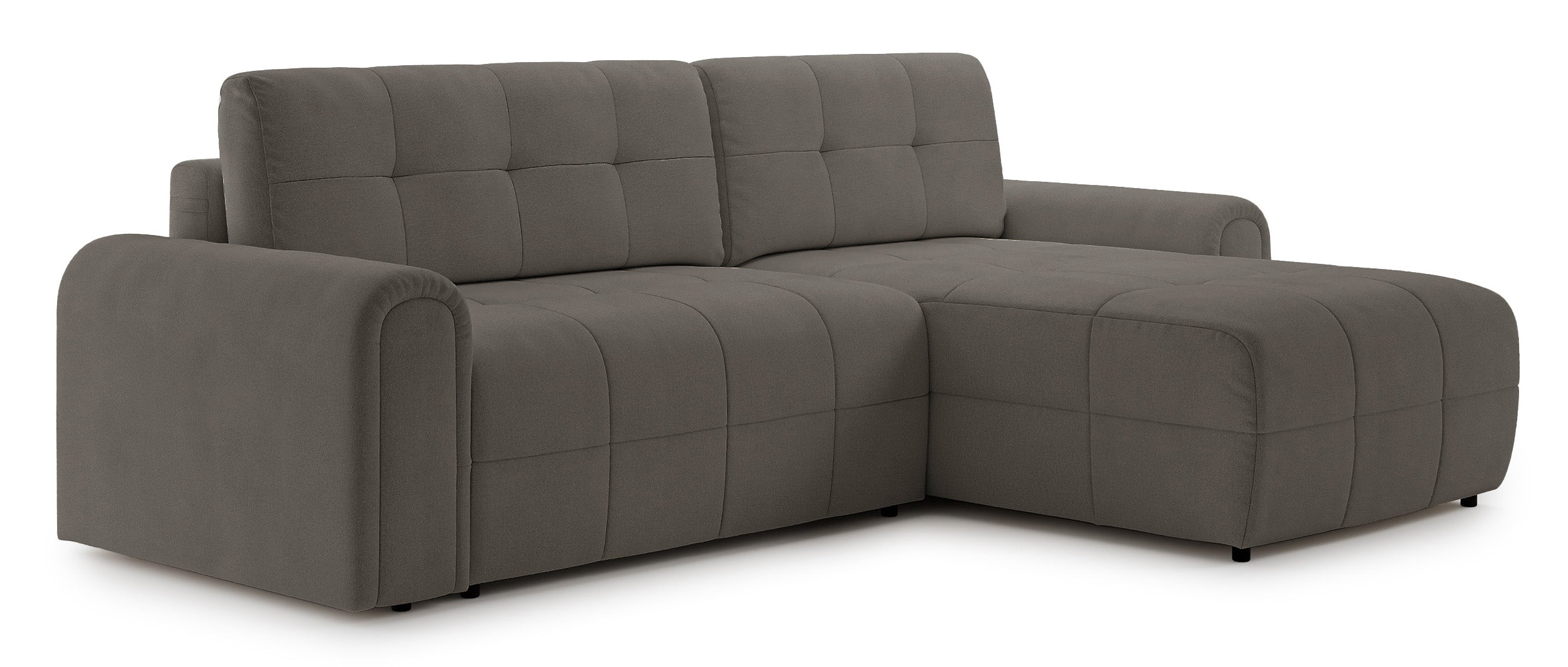 selsey-simolla-ecksofa-mit-schlaffunktion-rechts-grau-braun-chenille image 6