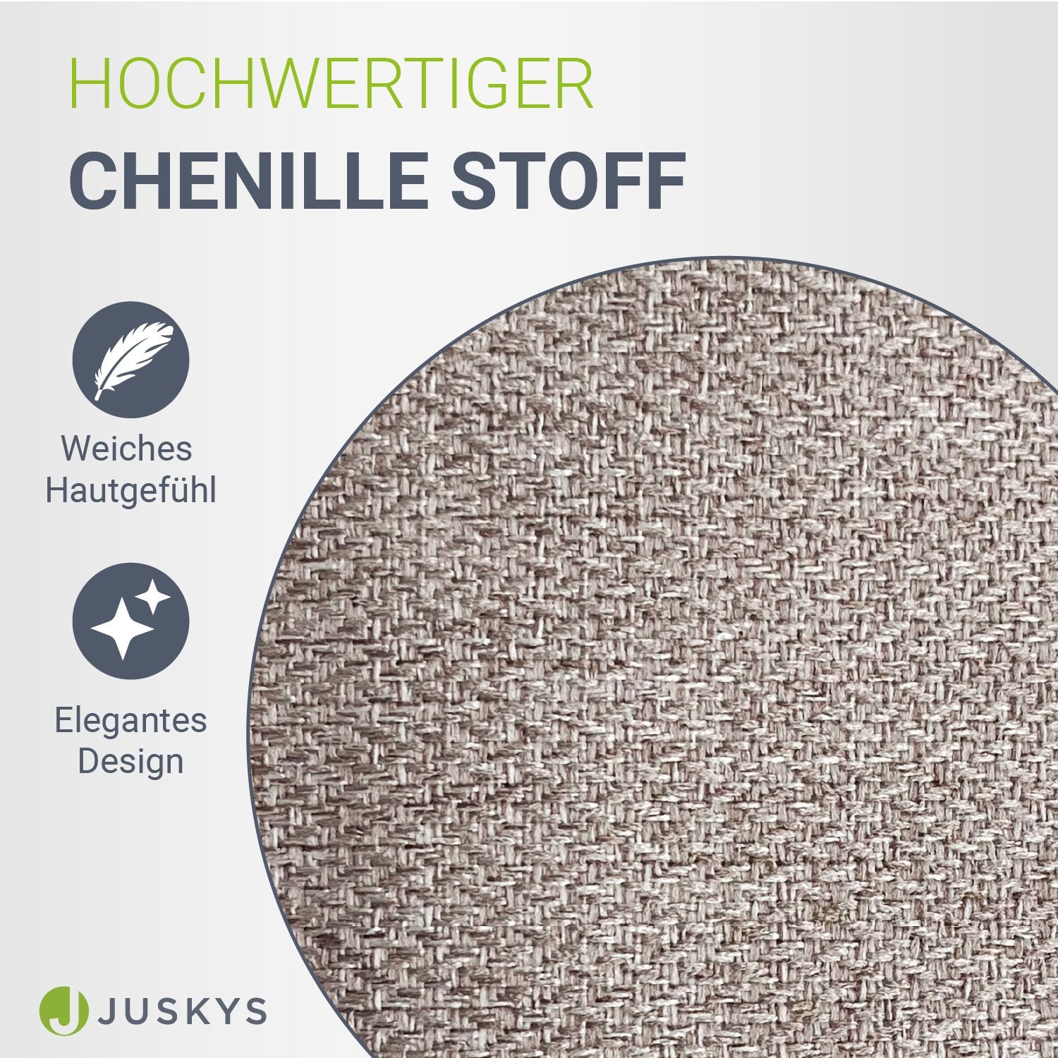 juskys-boxspringbett-detroit-chenille-stoff-beige-mit-topper image 5