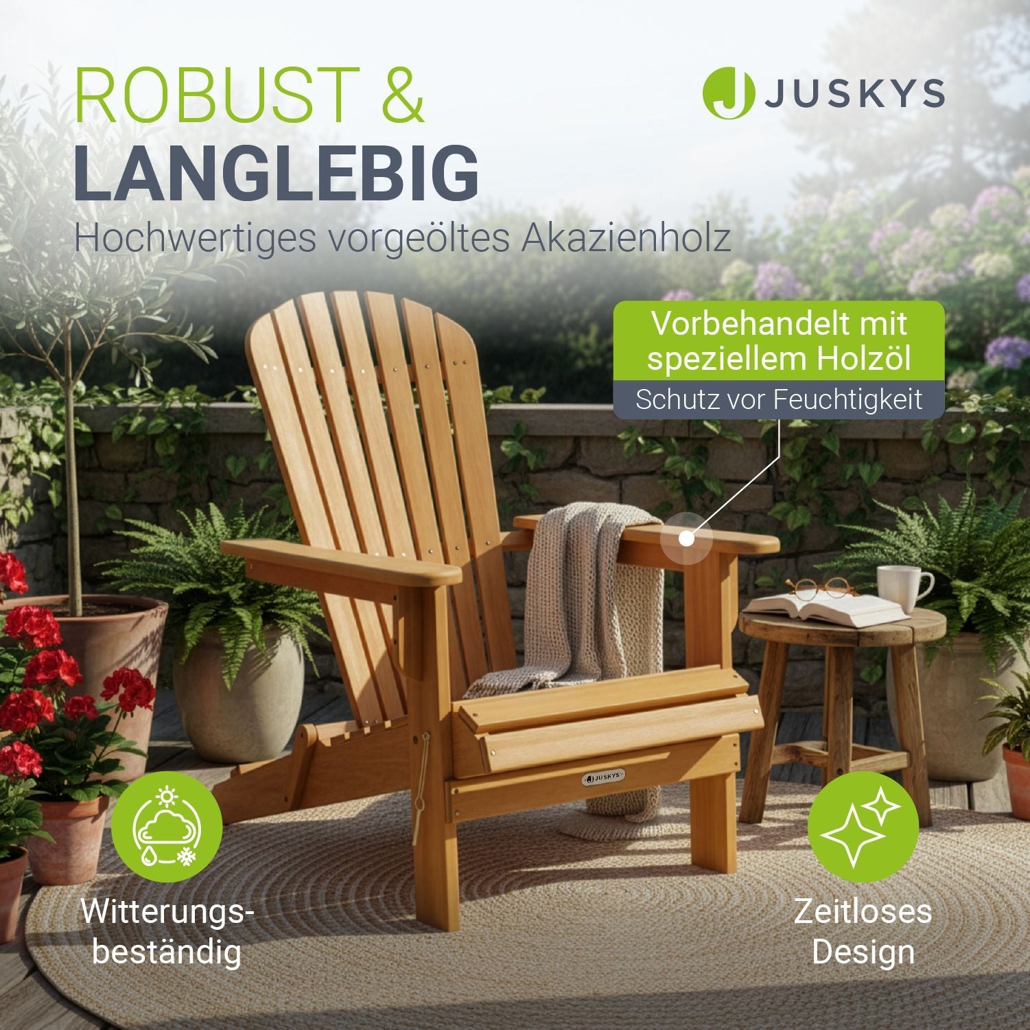 juskys-korfu-gartenliegestuhl-klappbar-akazienholz-85x69x94-cm image 2