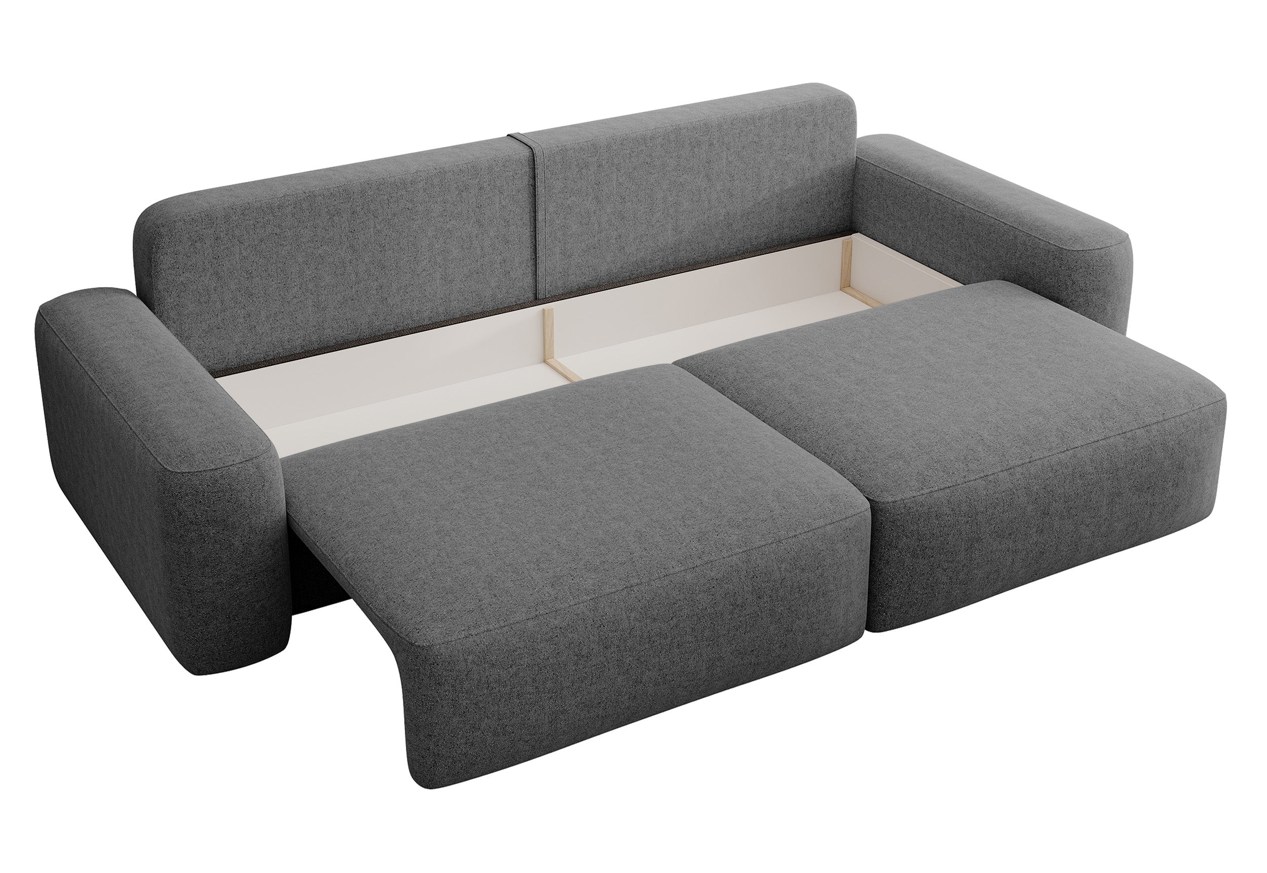 selsey-carnos-dreisitzer-ausziehsofa-dunkelgrau-chenille-hydrophob-schwarze-bein image 7