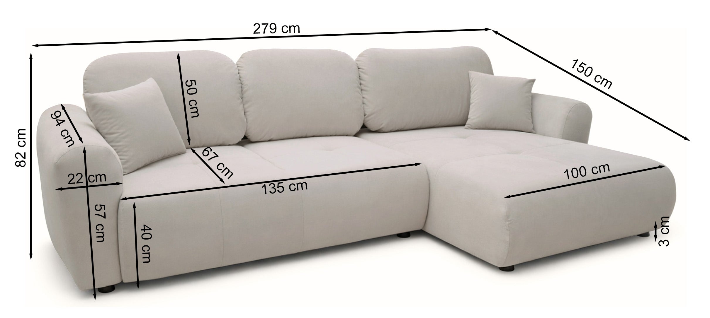 selsey-olido-l-ecksofa-mit-schlaffunktion-und-stauraum-grauer-samt image 6