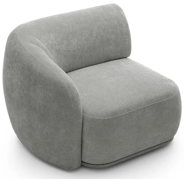 selsey-bommo-einzelmodul-linksseitig-grauer-chenille-modulares-sofa-element image 1