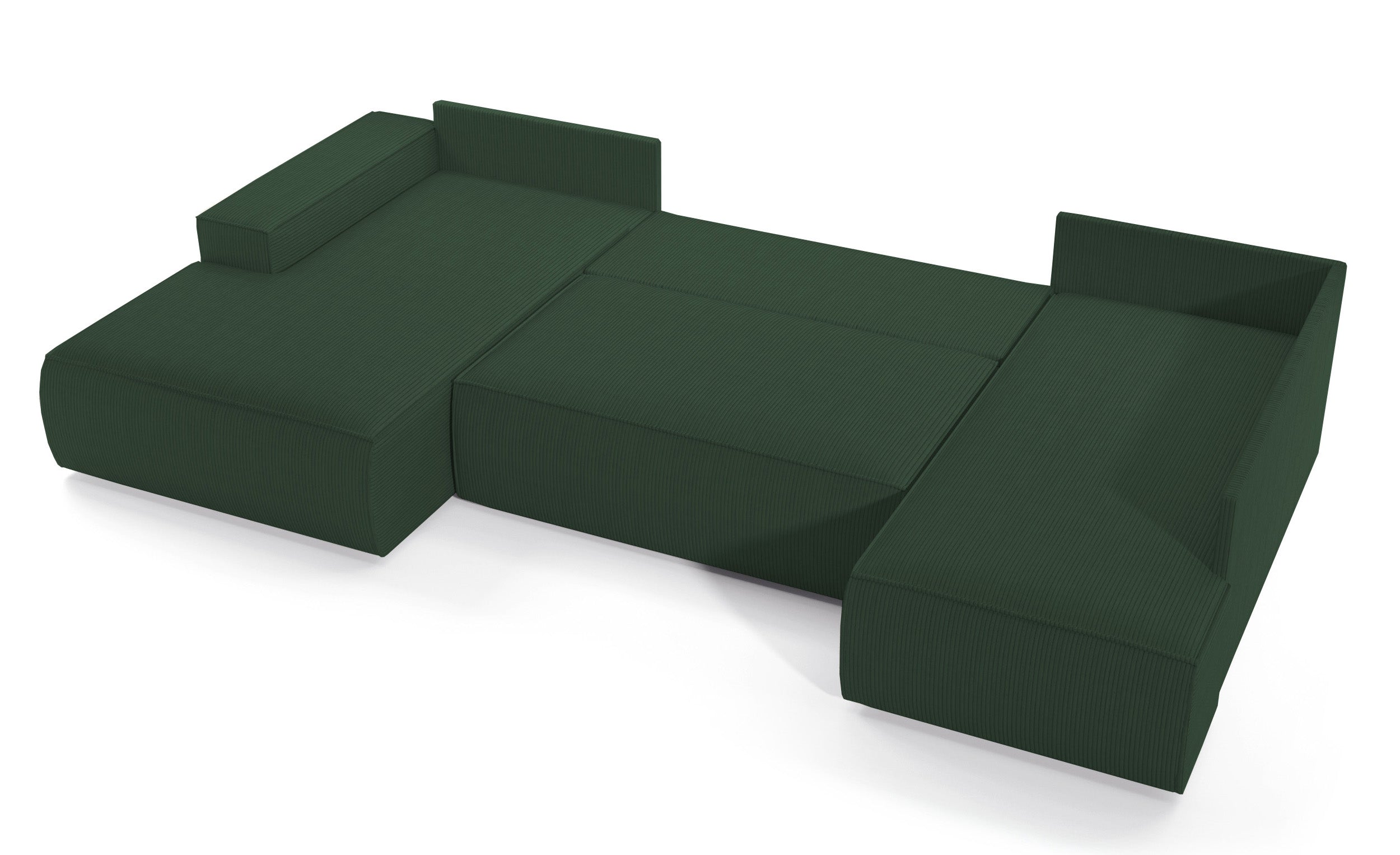 selsey-farese-new-ecksofa-u-form-mit-schlaffunktion-links-gr-ner-cord-mit-staura image 5