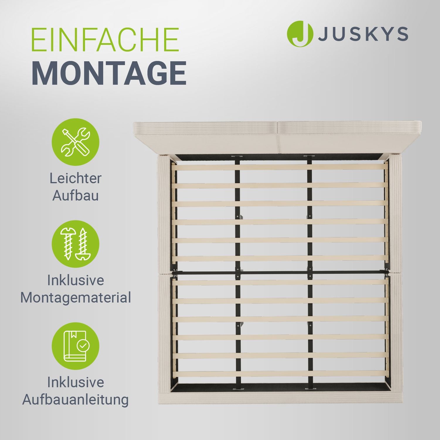 juskys-salerno-polsterbett-180x200-cm-cord-beige-mit-kopf-und-fu-teil image 7
