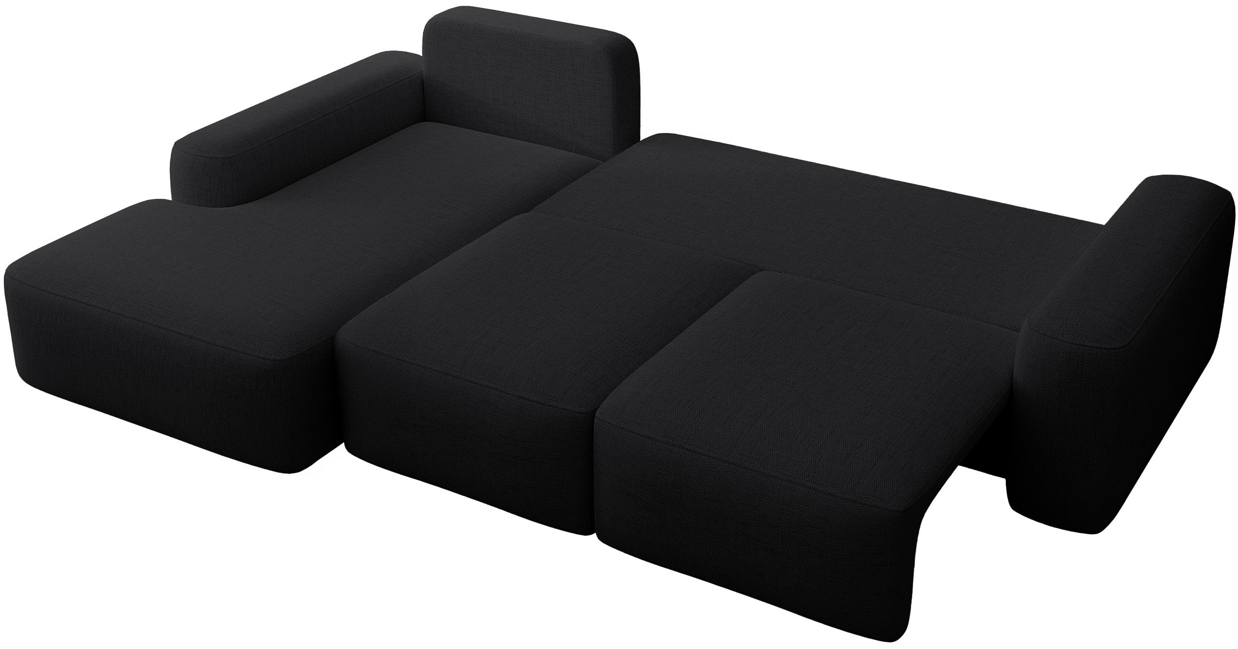 selsey-carnos-ecksofa-mit-schlaffunktion-l-form-links-schwarzer-chenille image 6