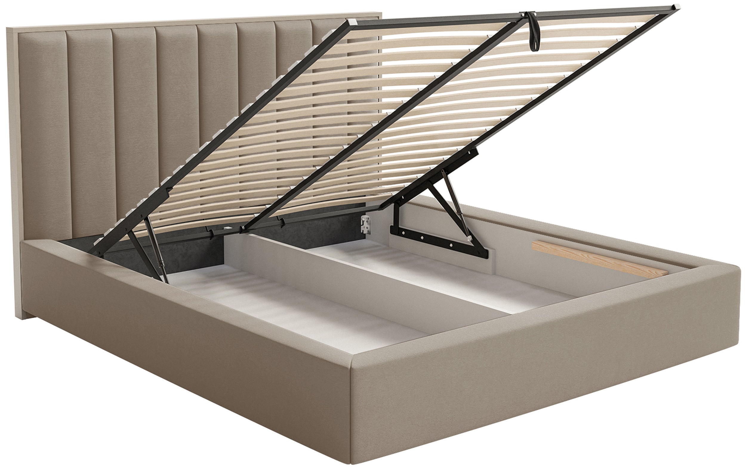 selsey-togents-gepolstertes-bett-160x200-cm-mit-stauraum-brauner-wasserabweisend image 6