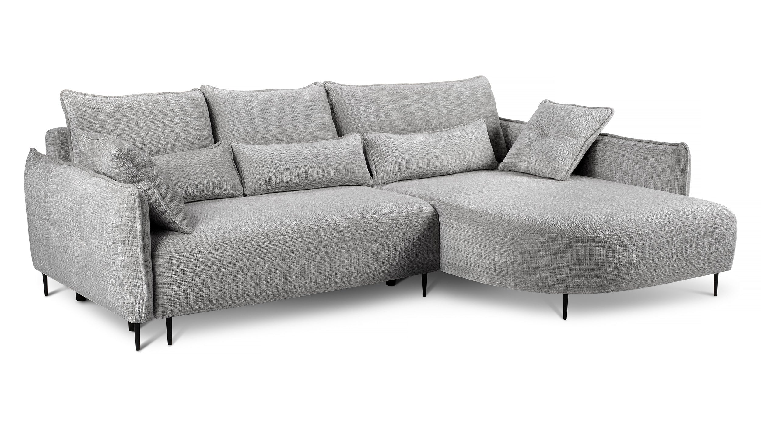 selsey-oblivio-ecksofa-l-form-rechts-mit-schlaffunktion-und-stauraum-grauer-chen image 1