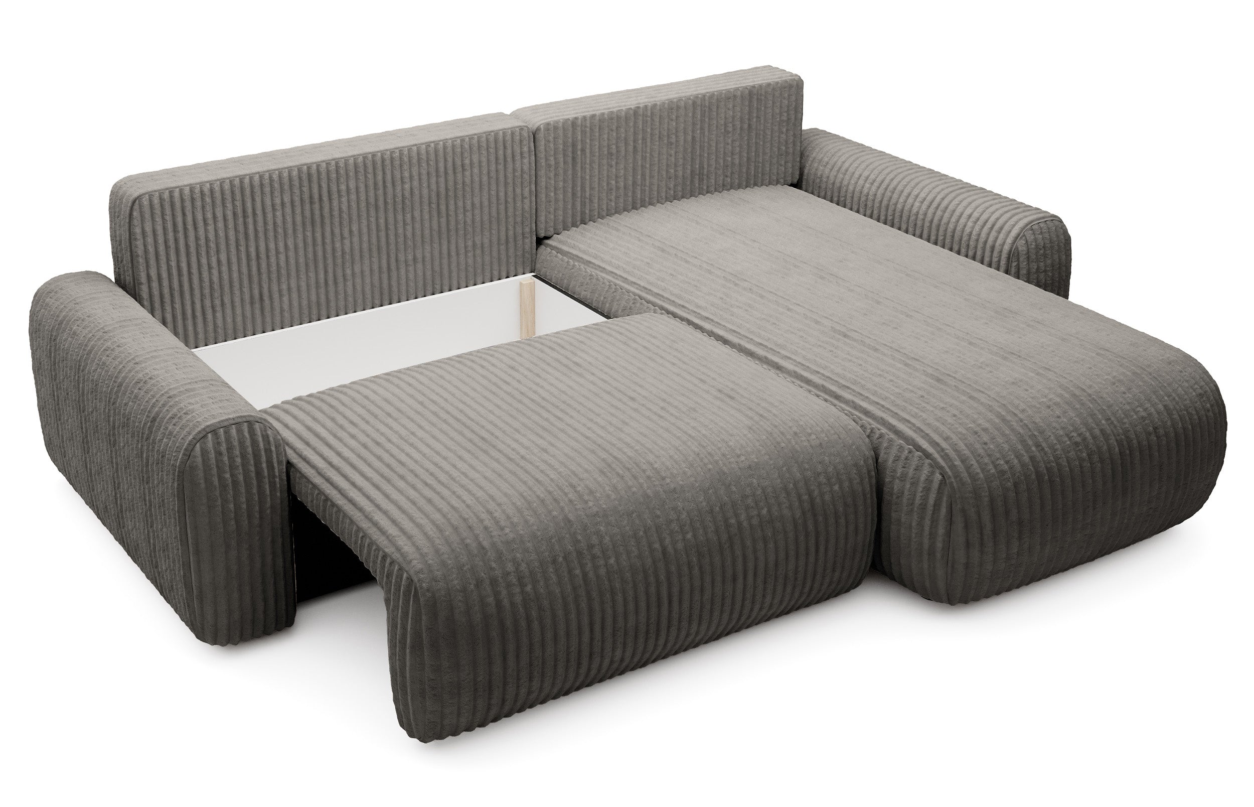 selsey-lelu-ecksofa-mit-schlaffunktion-universell-l-form-dunkelbeige-cord image 3