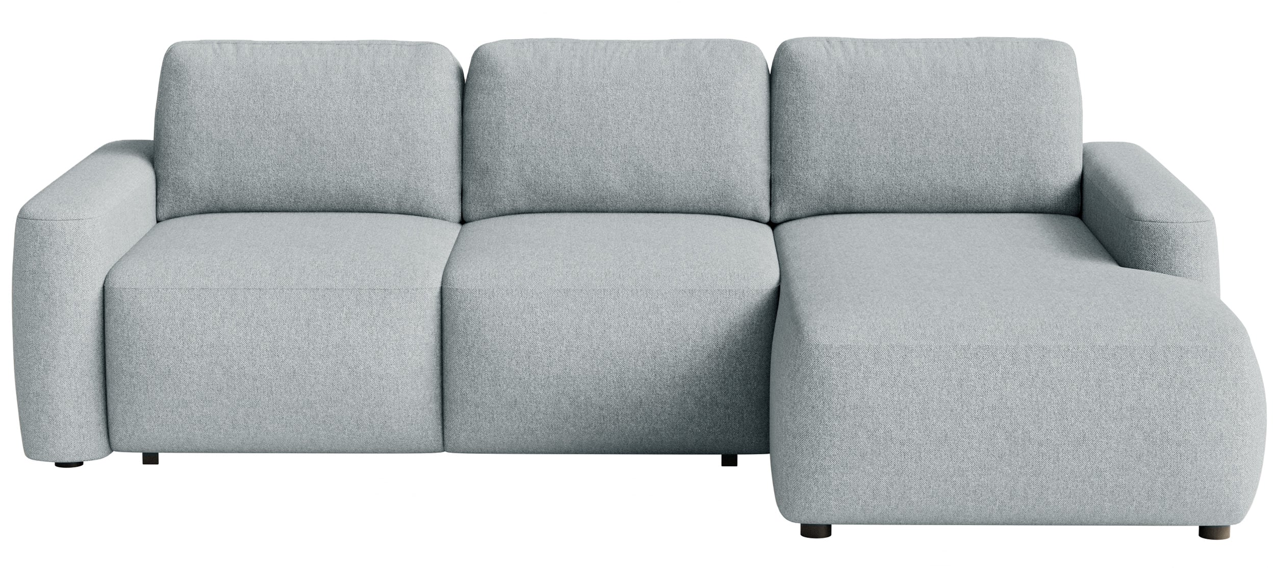 selsey-carnos-mini-ecksofa-l-form-rechts-mit-schlaffunktion-grau-chenille image 1
