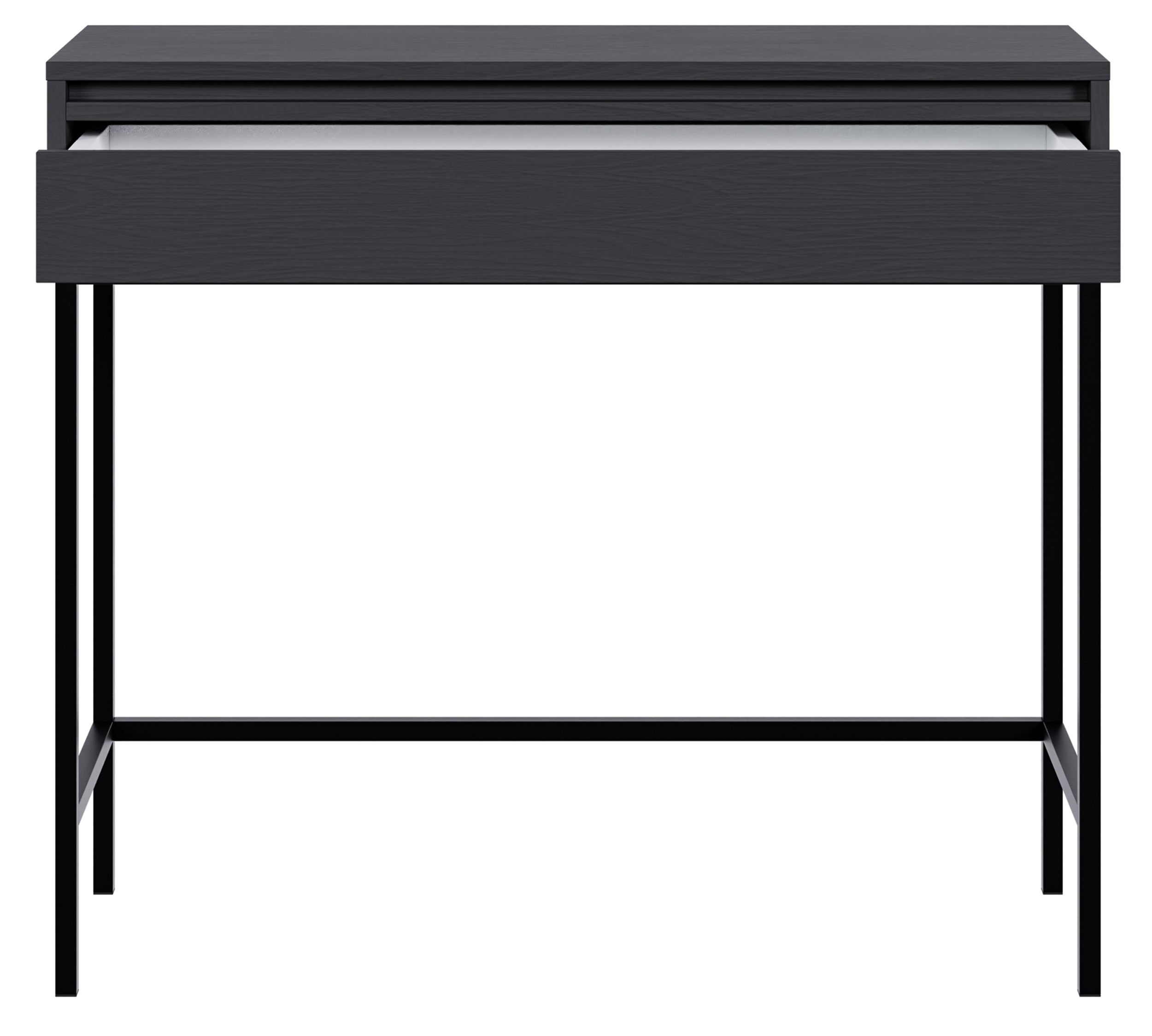 selsey-evo-konsole-90-cm-mit-schublade-und-gestell-schwarz image 8