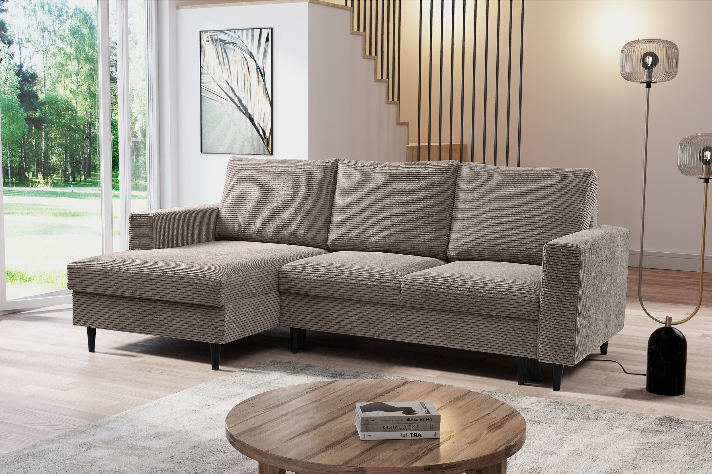 selsey-nalika-ecksofa-mit-schlaffunktion-l-f-rmig-linksseitig-beige-cord-mit-sta image 2