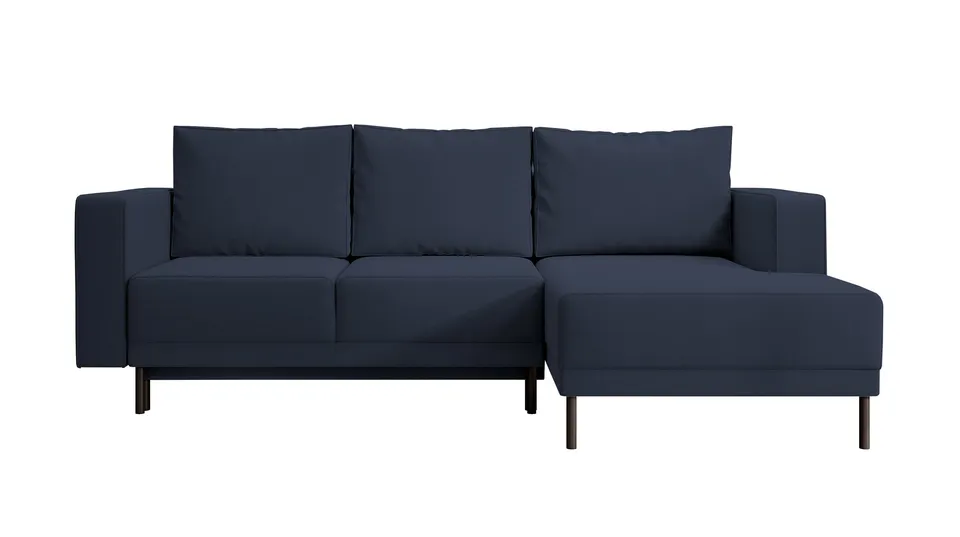 selsey-rodario-mini-ecksofa-mit-schlaffunktion-rechts-marineblauer-samt image 1