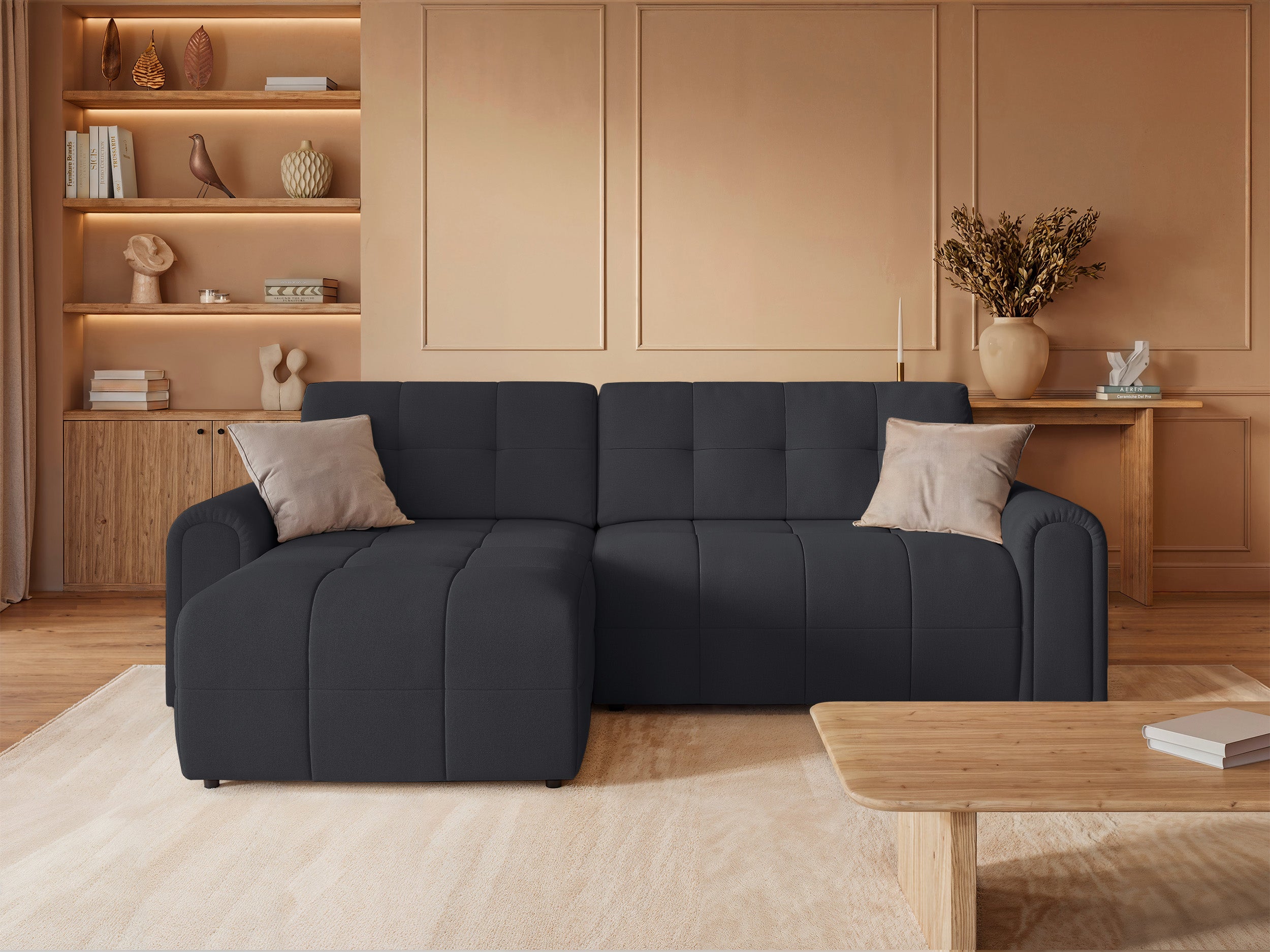 selsey-simolla-ecksofa-mit-schlaffunktion-links-l-form-mit-bettkasten-dunkelgrau image 2