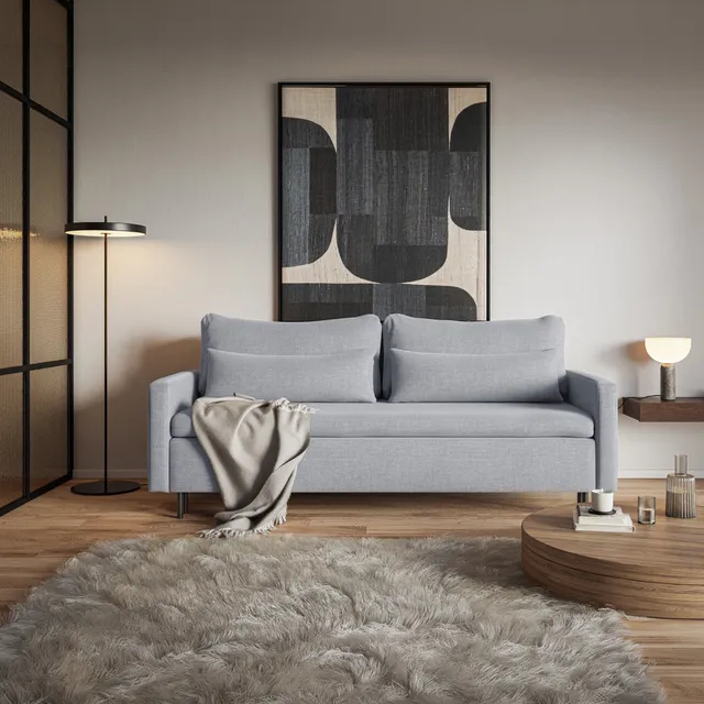 selsey-umpro-3-sitzer-schlafsofa-mit-stauraum-grauer-pflegeleichter-chenille-sto image 1