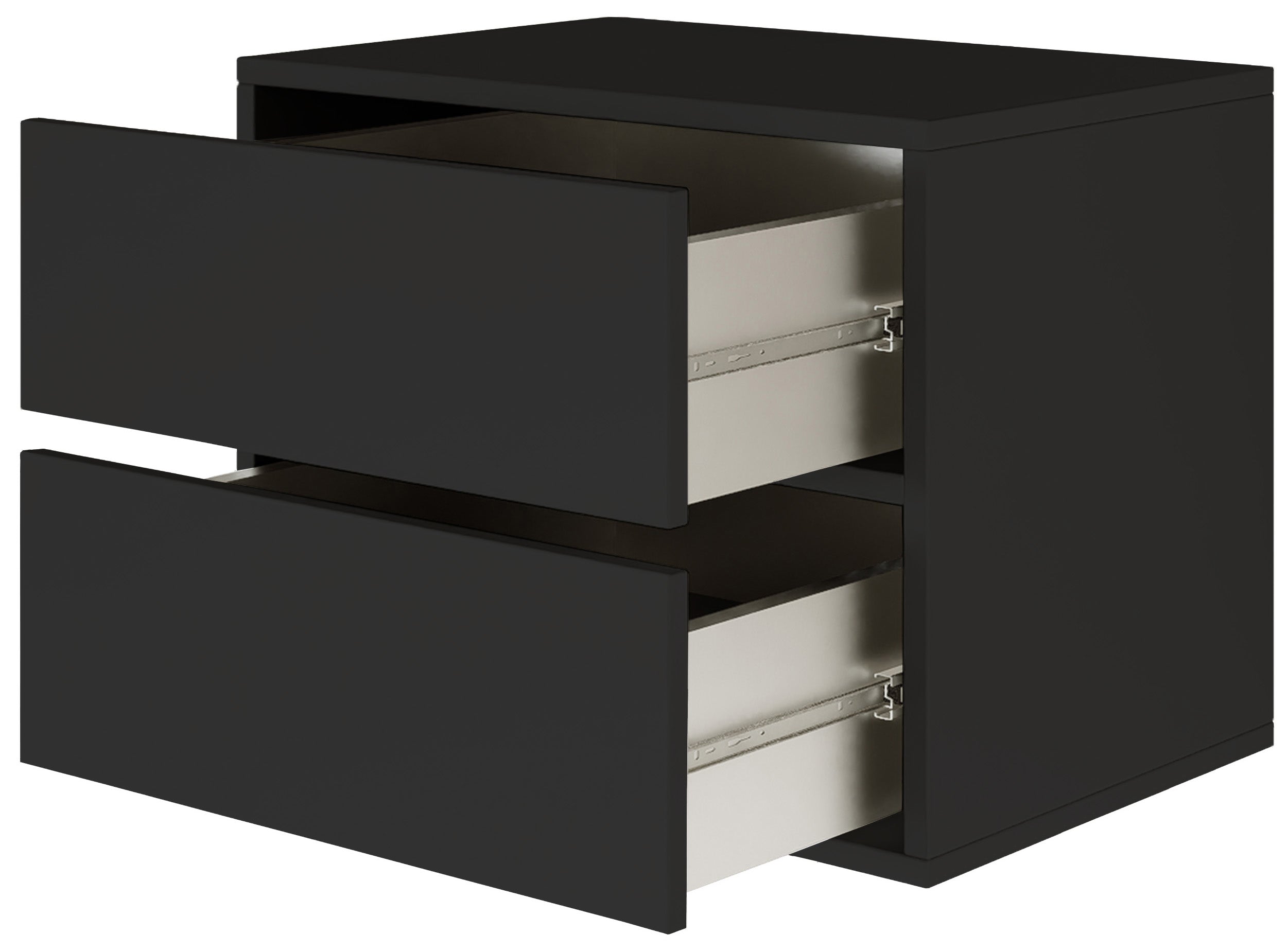 selsey-framme-h-ngender-nachttisch-mit-zwei-schubladen-50-cm-schwarz image 5