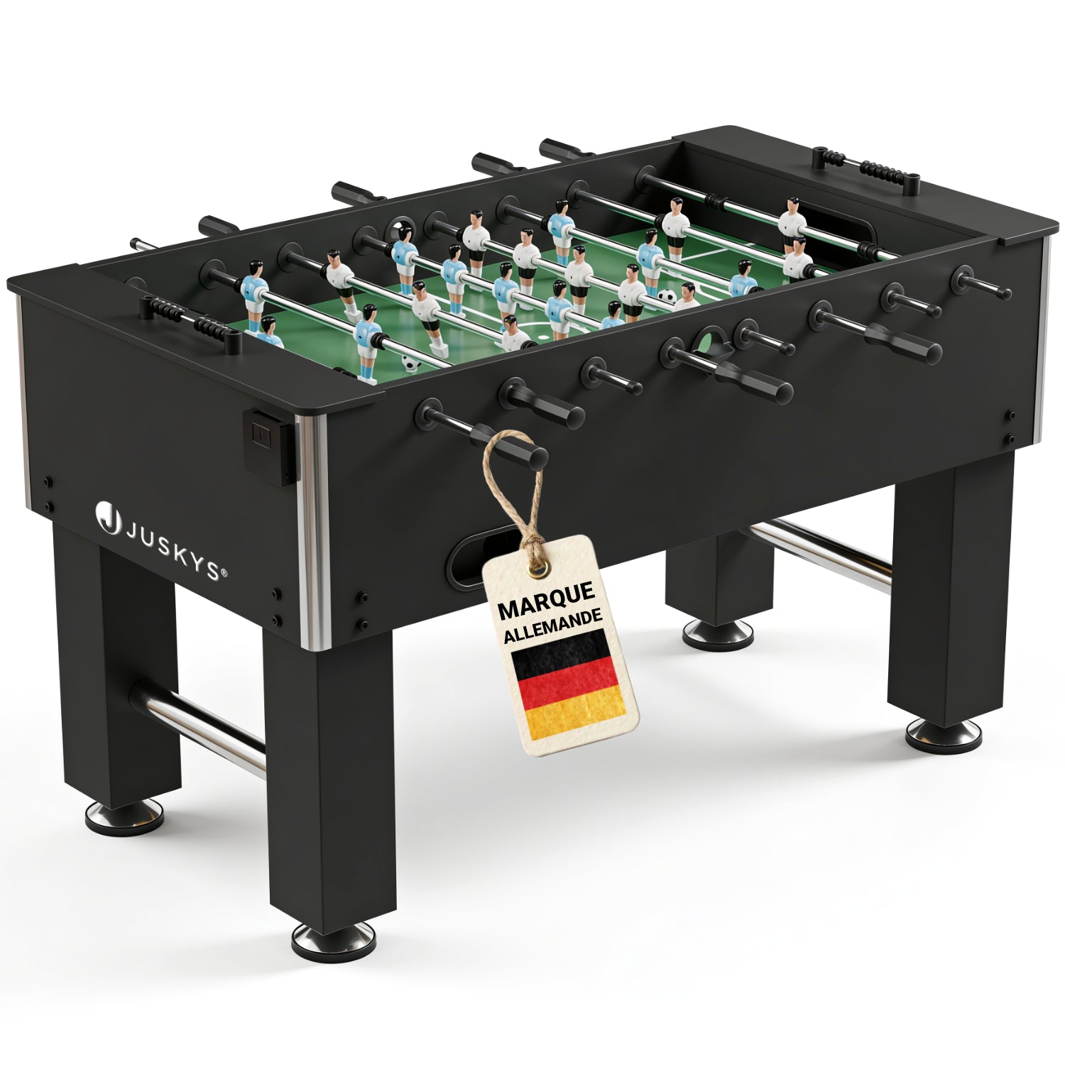 juskys-tischkicker-wuzzler-kickertisch-mit-getr-nkehaltern-f-r-familie image 8