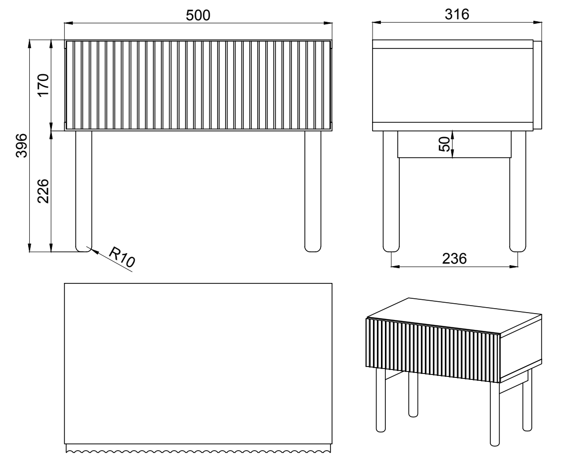 selsey-nolie-nachtkommode-mit-schublade-50-cm-esche-portland-schwarz image 6