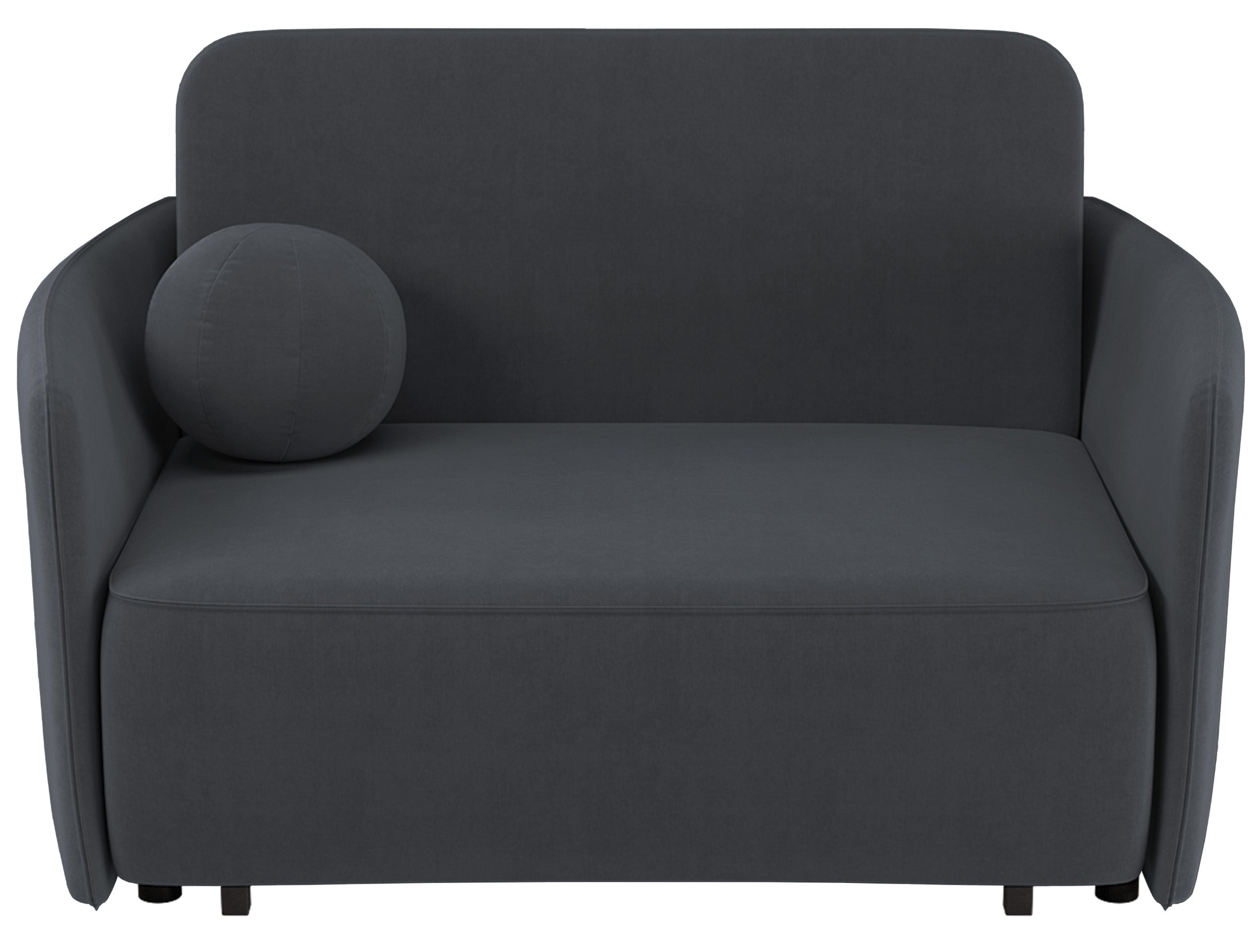 selsey-paxi-ausziehbares-zweisitzer-sofa-145-cm-mit-stauraum-dunkelgrauer-chenil image 1