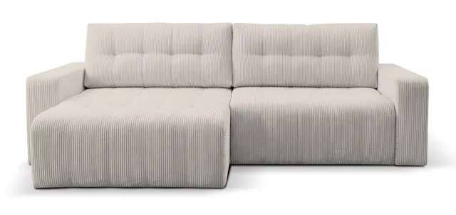 selsey-maillo-ecksofa-l-f-rmig-mit-schlaffunktion-und-bettkasten-hellbeiger-cord image 1