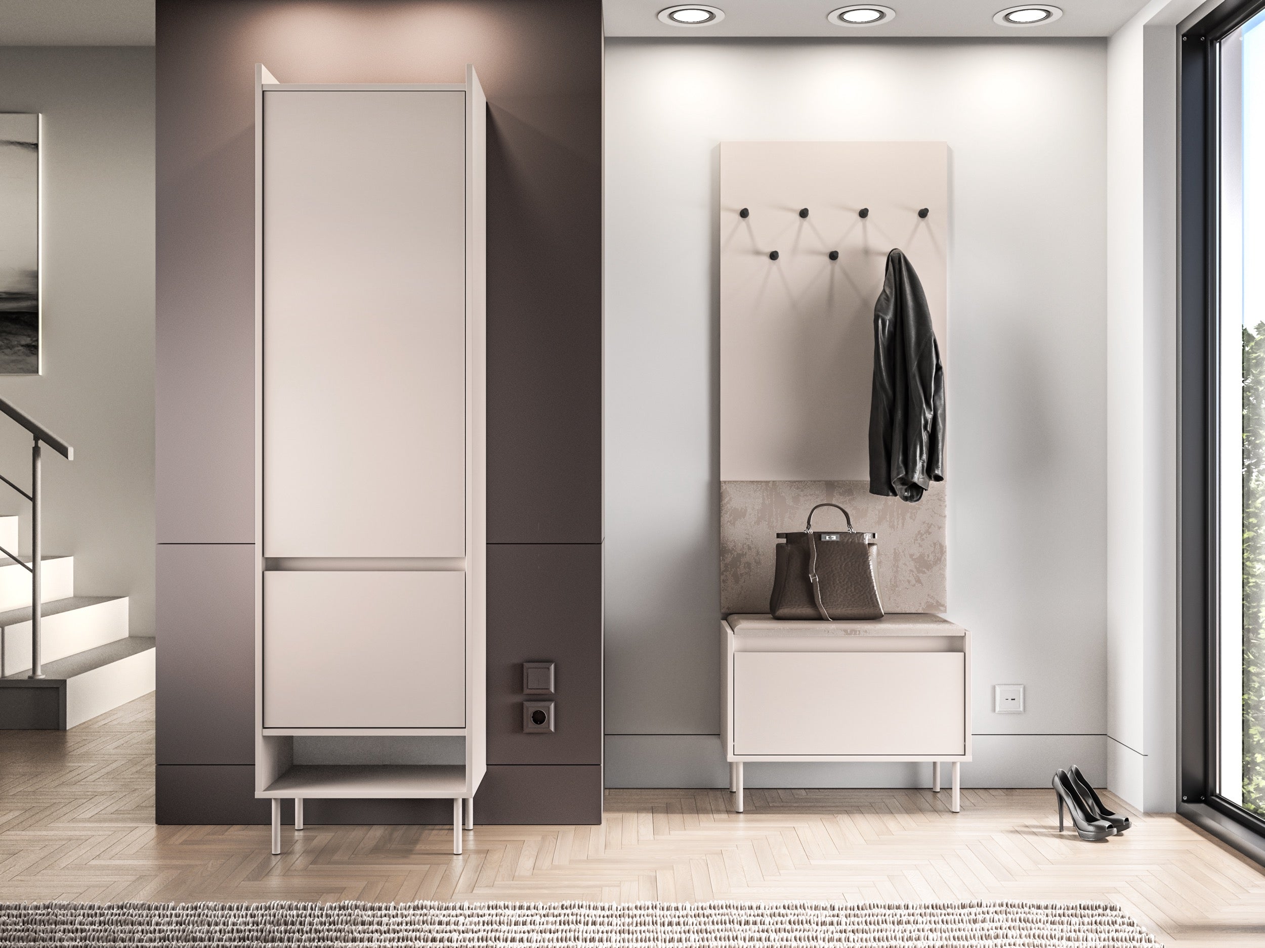 selsey-dioce-kleiderschrank-54-cm-kaschmir-2-t-rig-mit-kleiderstange-und-regal-f image 4