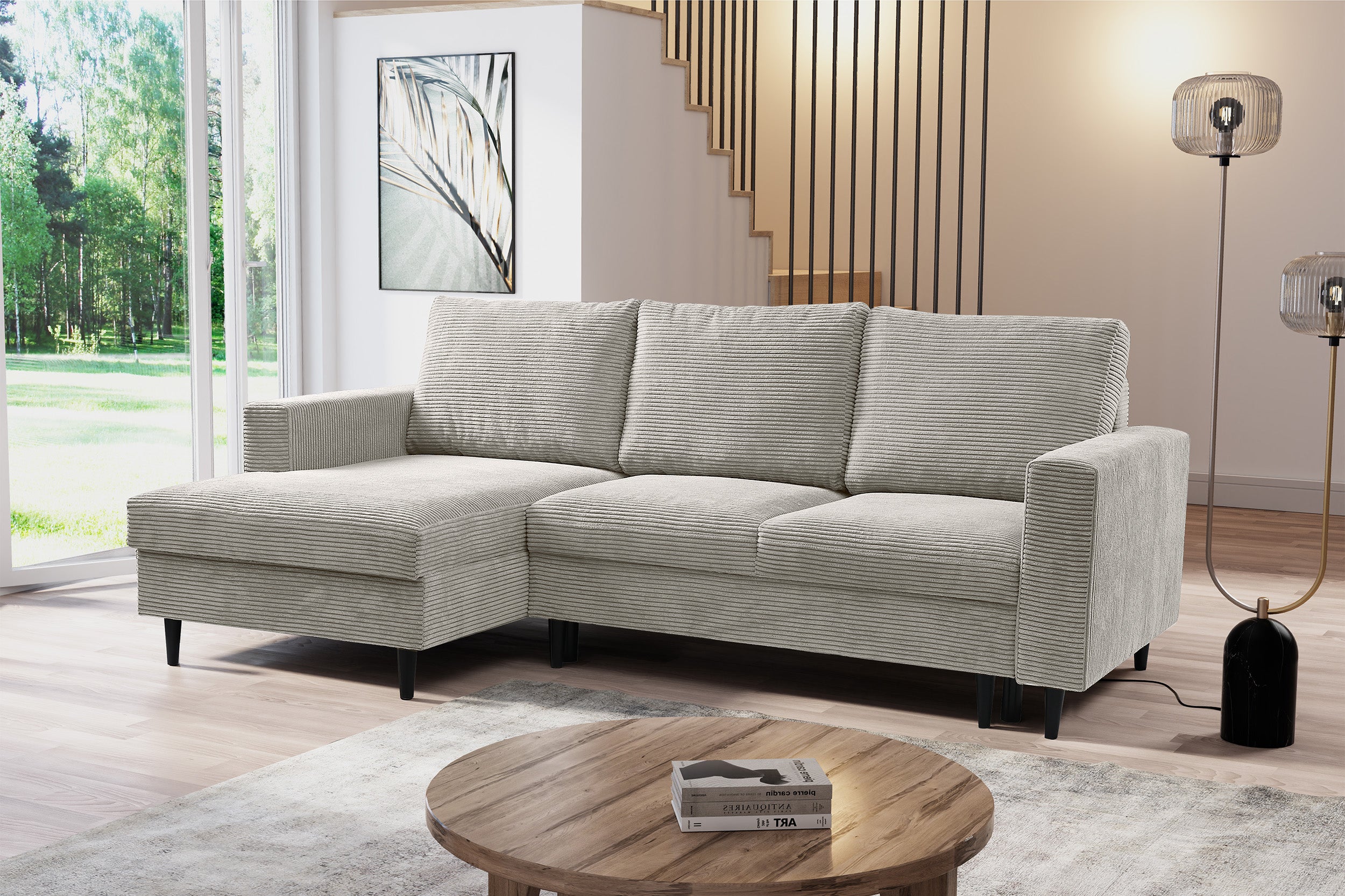 selsey-nalika-ecksofa-l-form-mit-schlaffunktion-und-stauraum-hellbeiger-cord-lin image 2