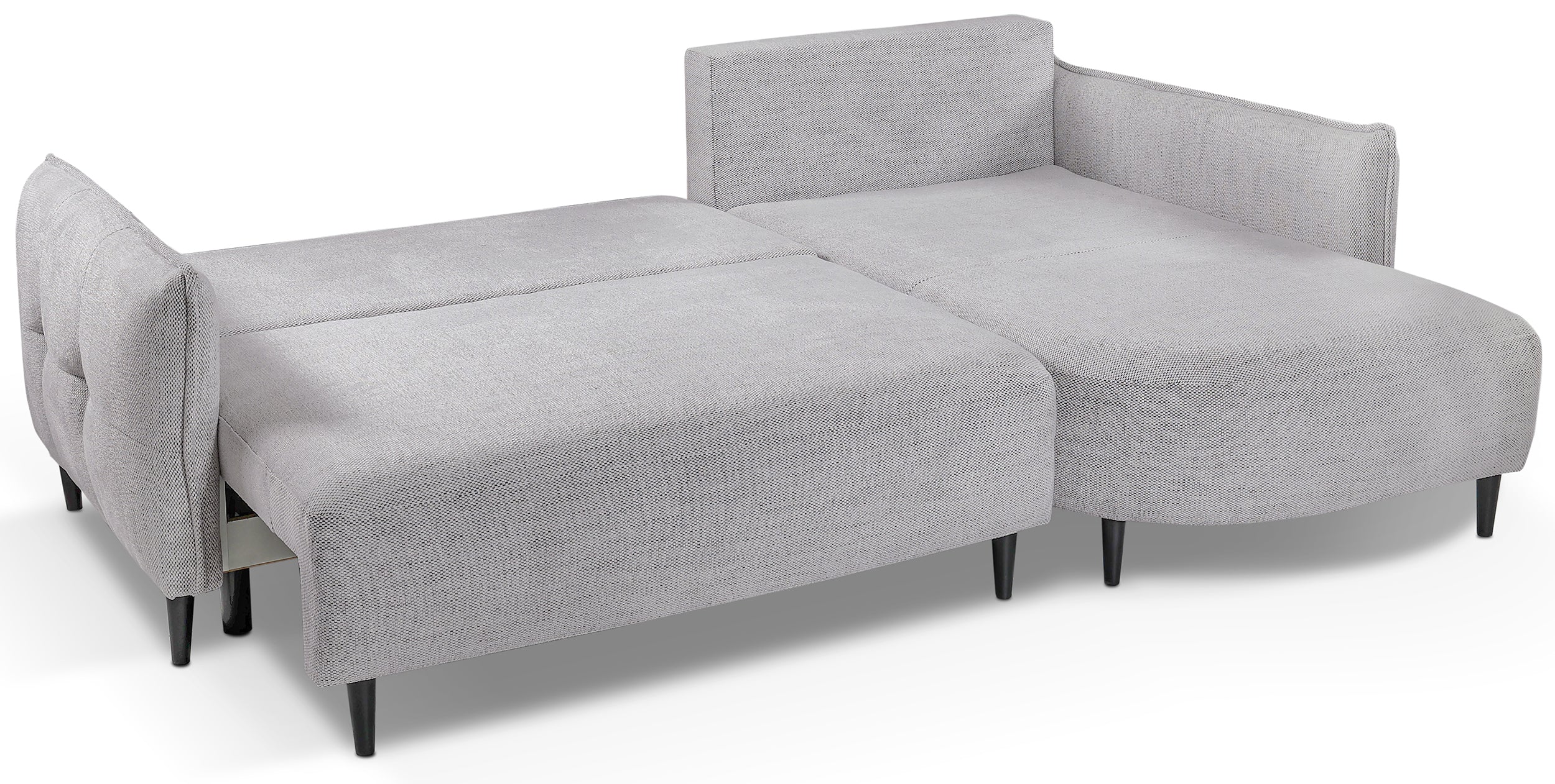 selsey-oblivio-mini-ecksofa-mit-schlaffunktion-rechts-l-form-hellgrau-flechtstof image 4