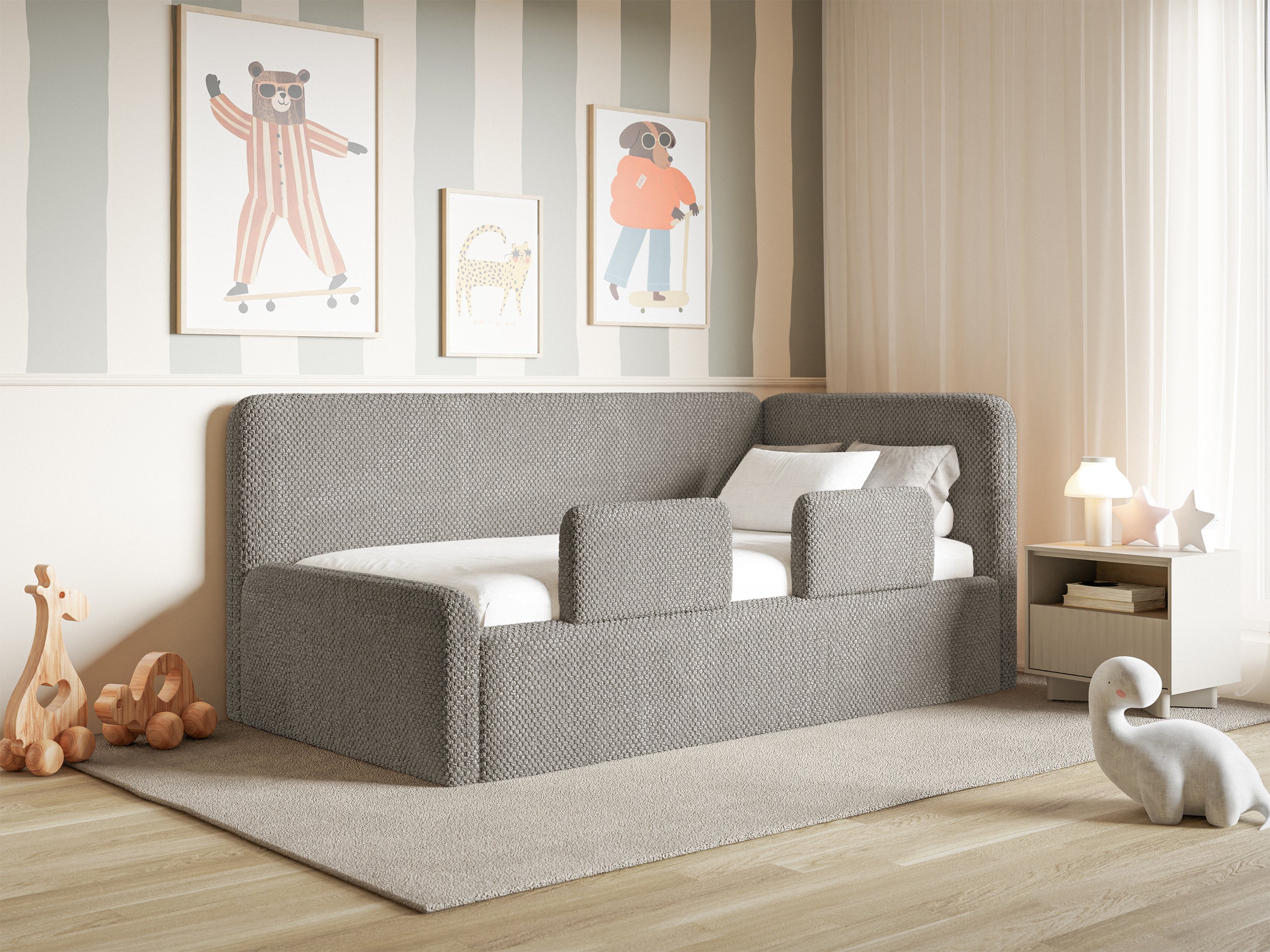 selsey-fanklo-jugendbett-90x200-cm-rechtsseitig-mit-stauraum-grau-brauner-hydrop image 2