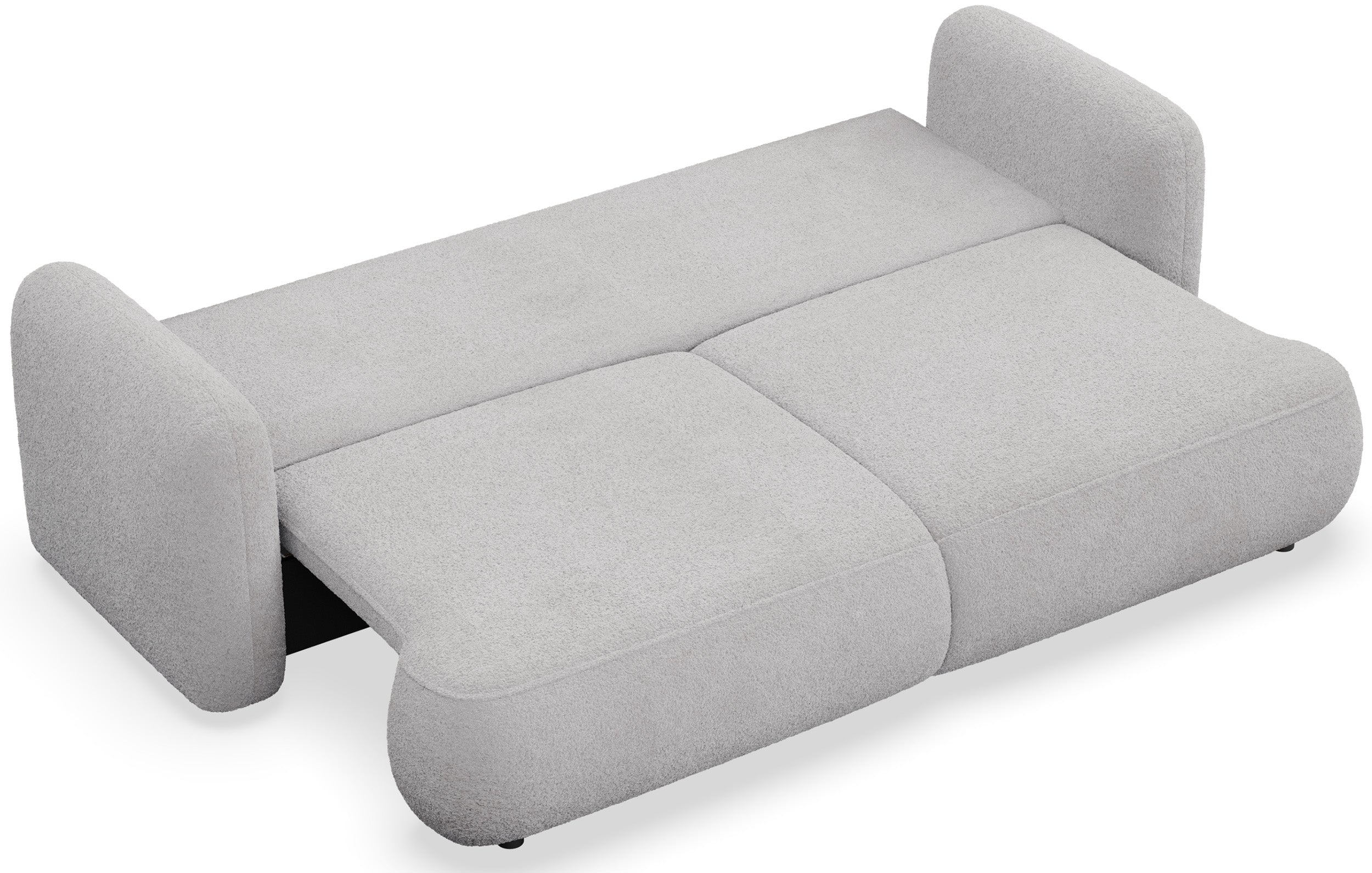 selsey-tvoya-dreisitziges-schlafsofa-hellgraues-boucl-mit-dl-automatik image 5