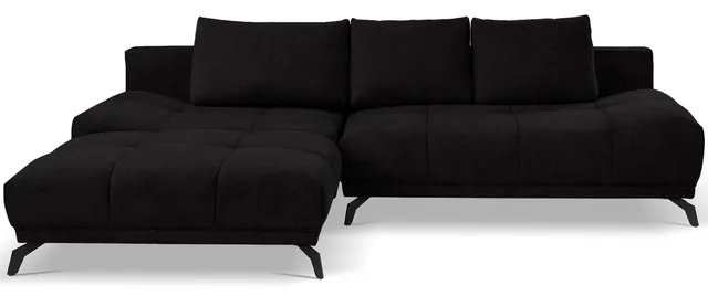 selsey-felipe-ecksofa-mit-schlaffunktion-l-form-links-mit-stauraum-schwarzer-che image 1