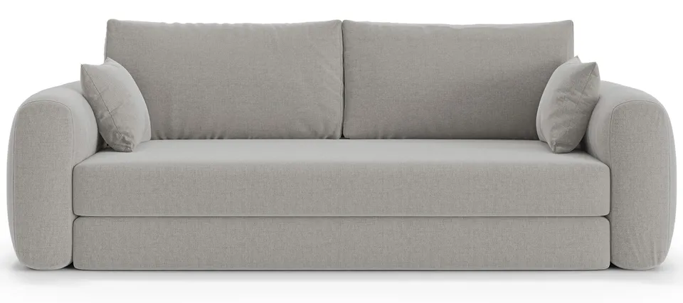 selsey-velera-dreisitziges-ausklappbares-sofa-grau-beige-flechtmuster image 1