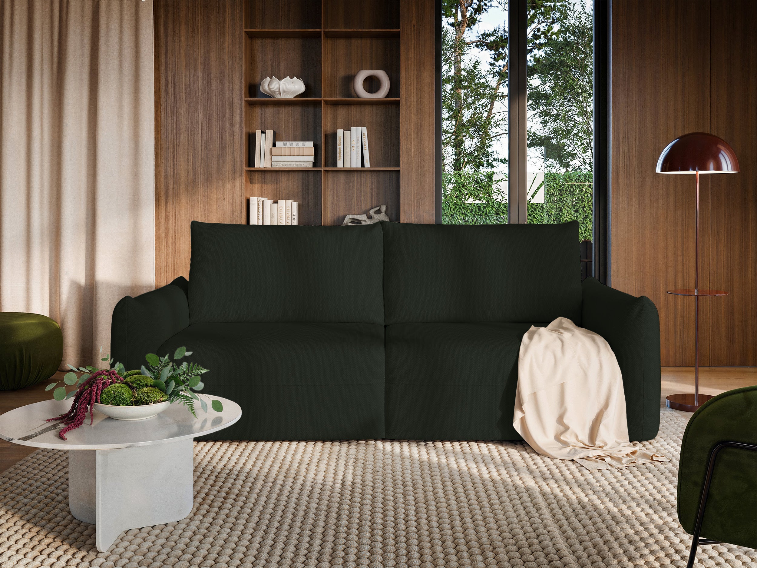 selsey-theolla-schlafsofa-3-sitzer-ausklappbar-mit-bettkasten-gr-n-chenille image 2