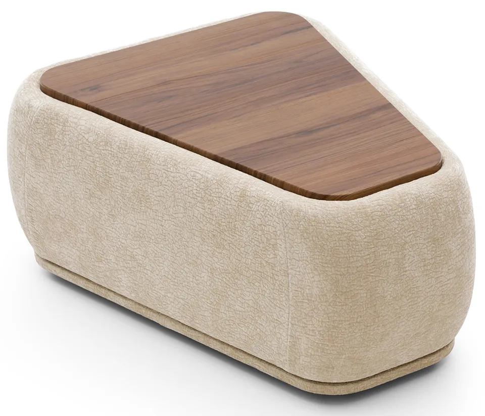 selsey-bommo-modulares-dreieckiges-hocker-element-mit-platte-beige-chenille image 1