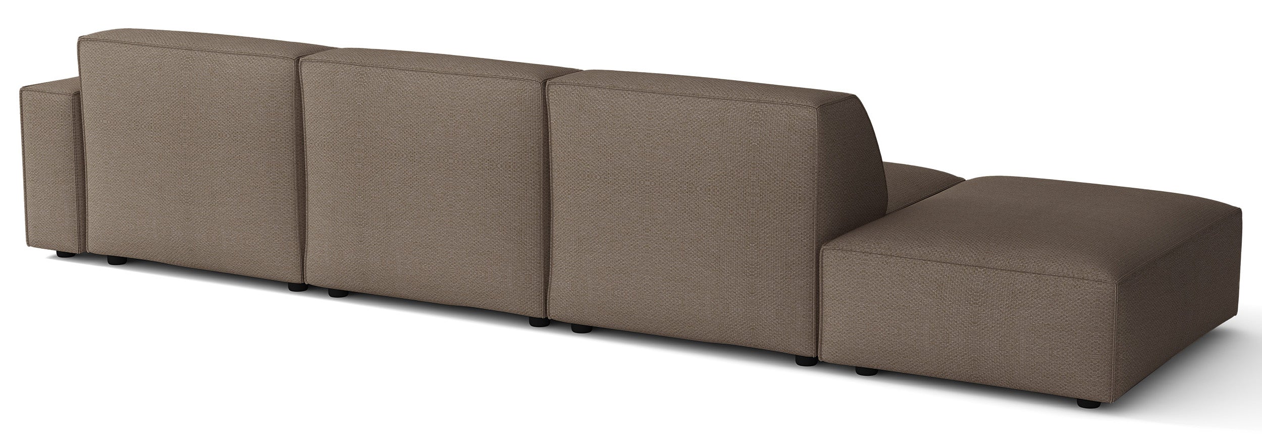selsey-sellmo-modulares-ecksofa-l-form-mit-ottomane-rechts-hellbraun-chenille-hy image 4